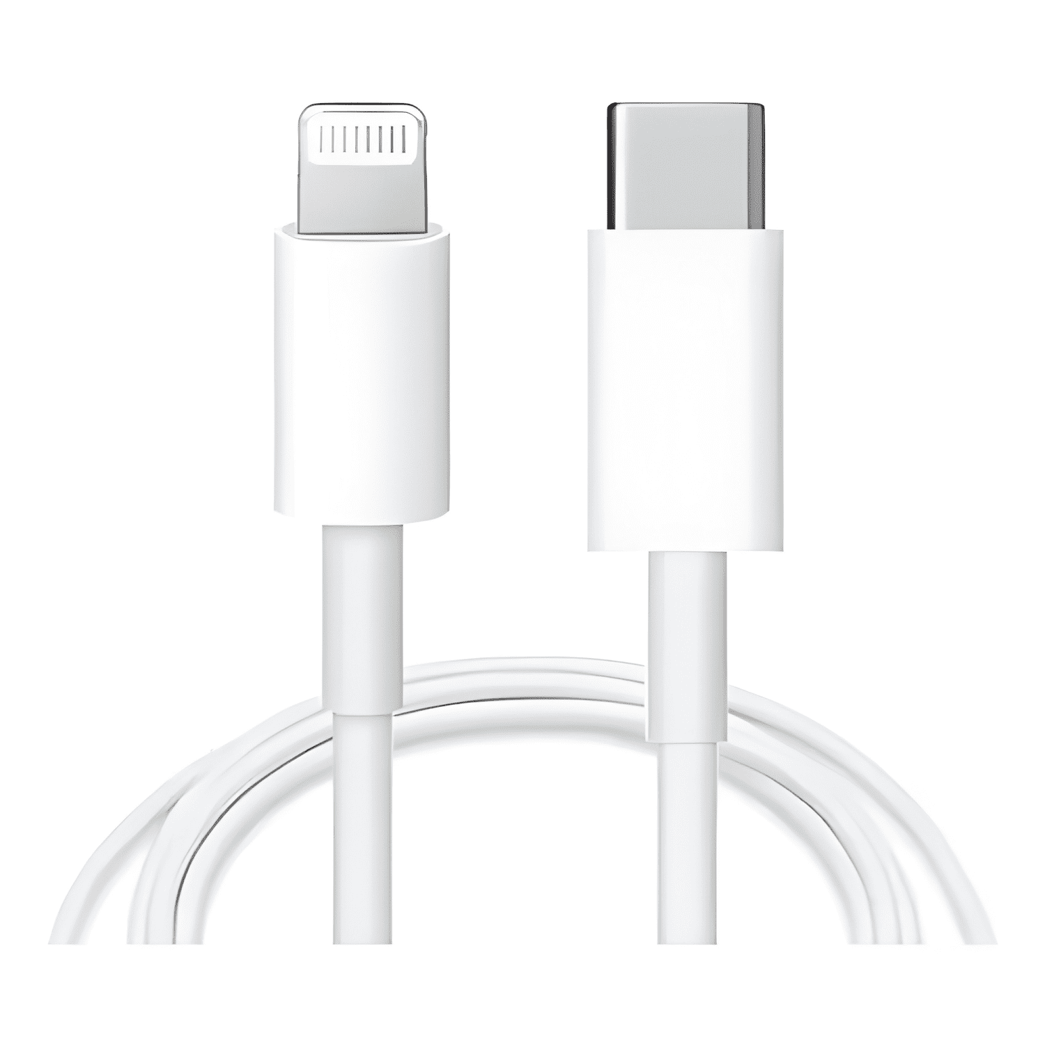 Cable USB c carga rápida para iphone 11 12 13 14 Blanco-4