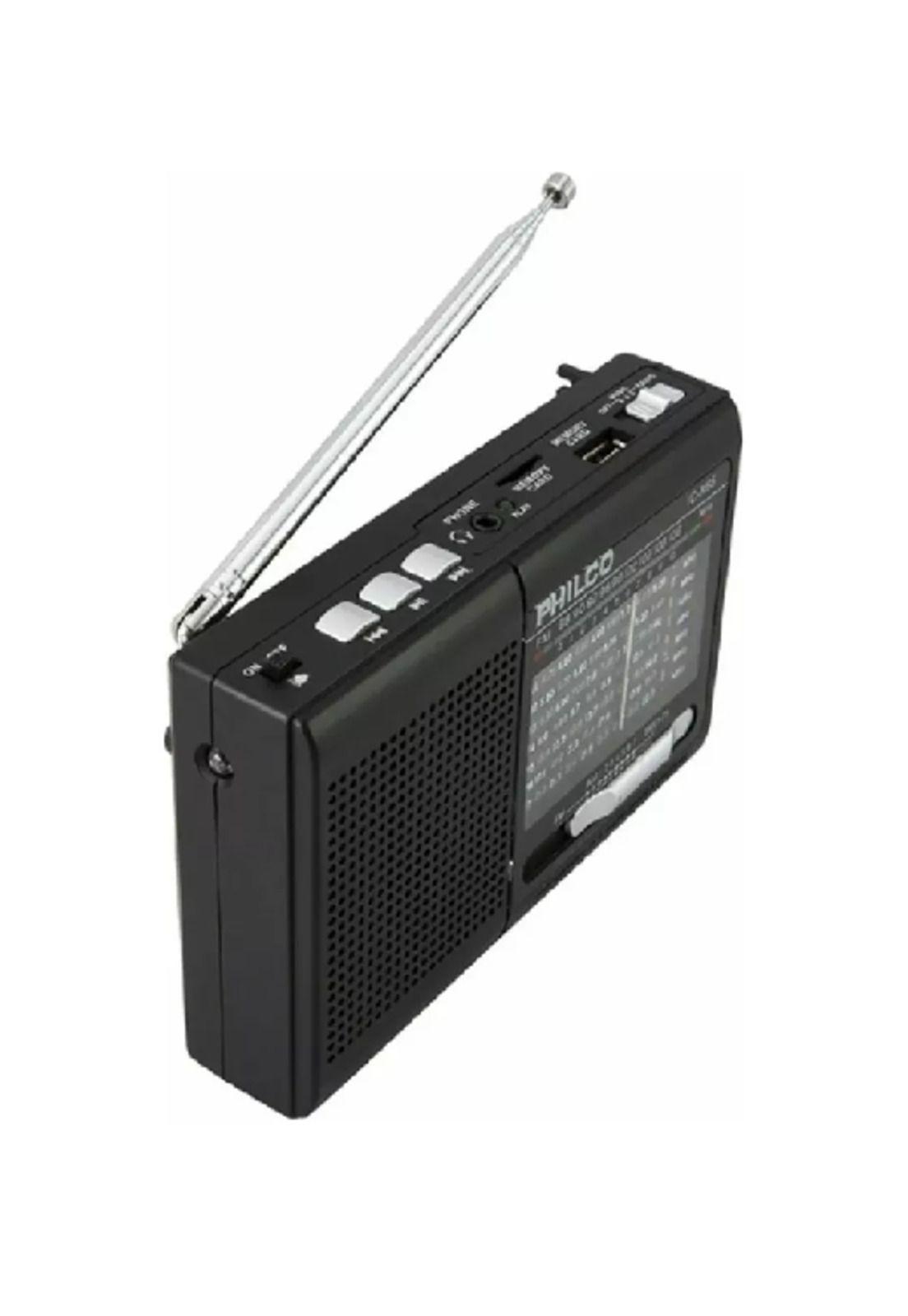 Radio portátil Philco IC-X65 multibandas USB / Tecnocenter, negro-1