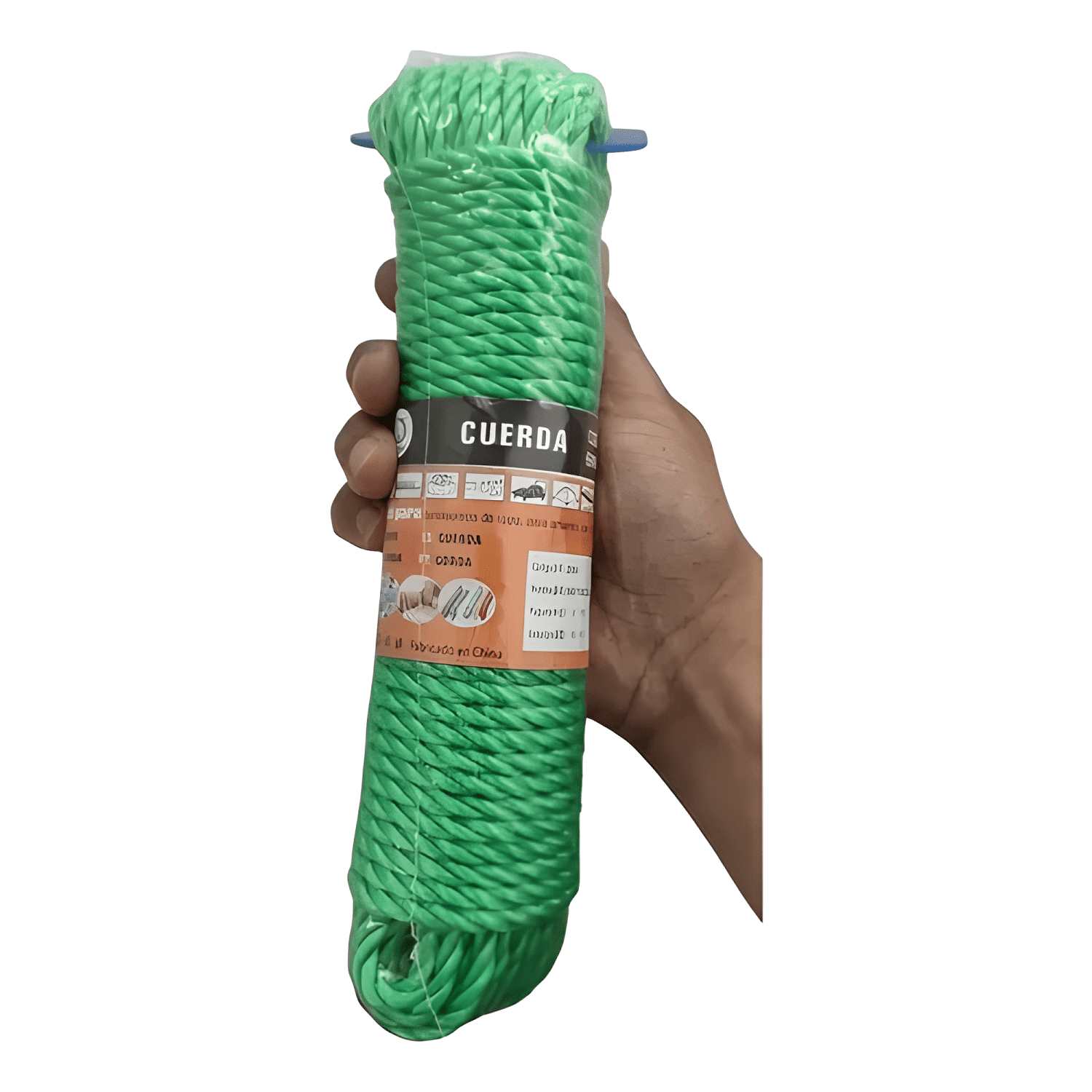 Cuerda cordel amarra soga plástico nylon 6mm x 20 m #5-2