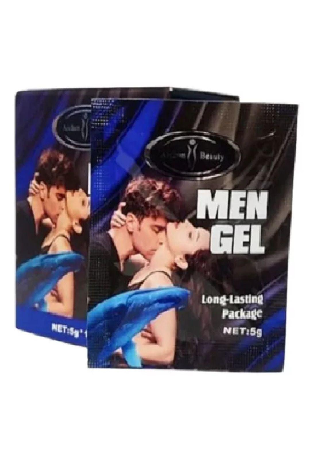Pack de 10 sobres de gel lubricante íntimo para hombres, 5 g, sabor neutro-0