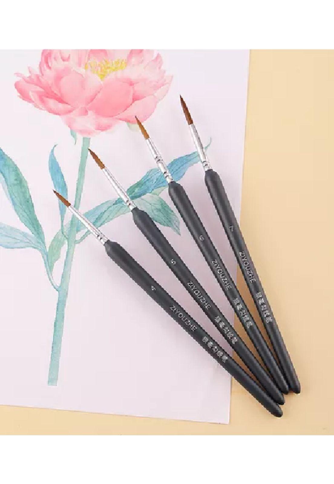 Set de 11 Pinceles Finos para Modelismo Arte y Pintura-4