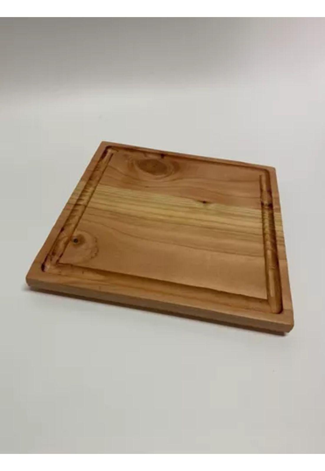 Pack de 6 platos rústicos de madera, parrilleros, asado, picoteo-5