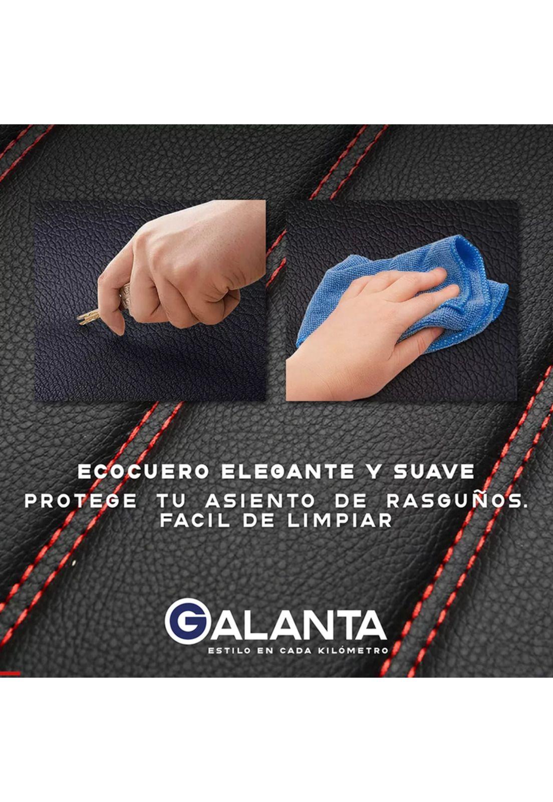 Funda cubre asiento ecocuero Galanta set 5 asientos luxury-4