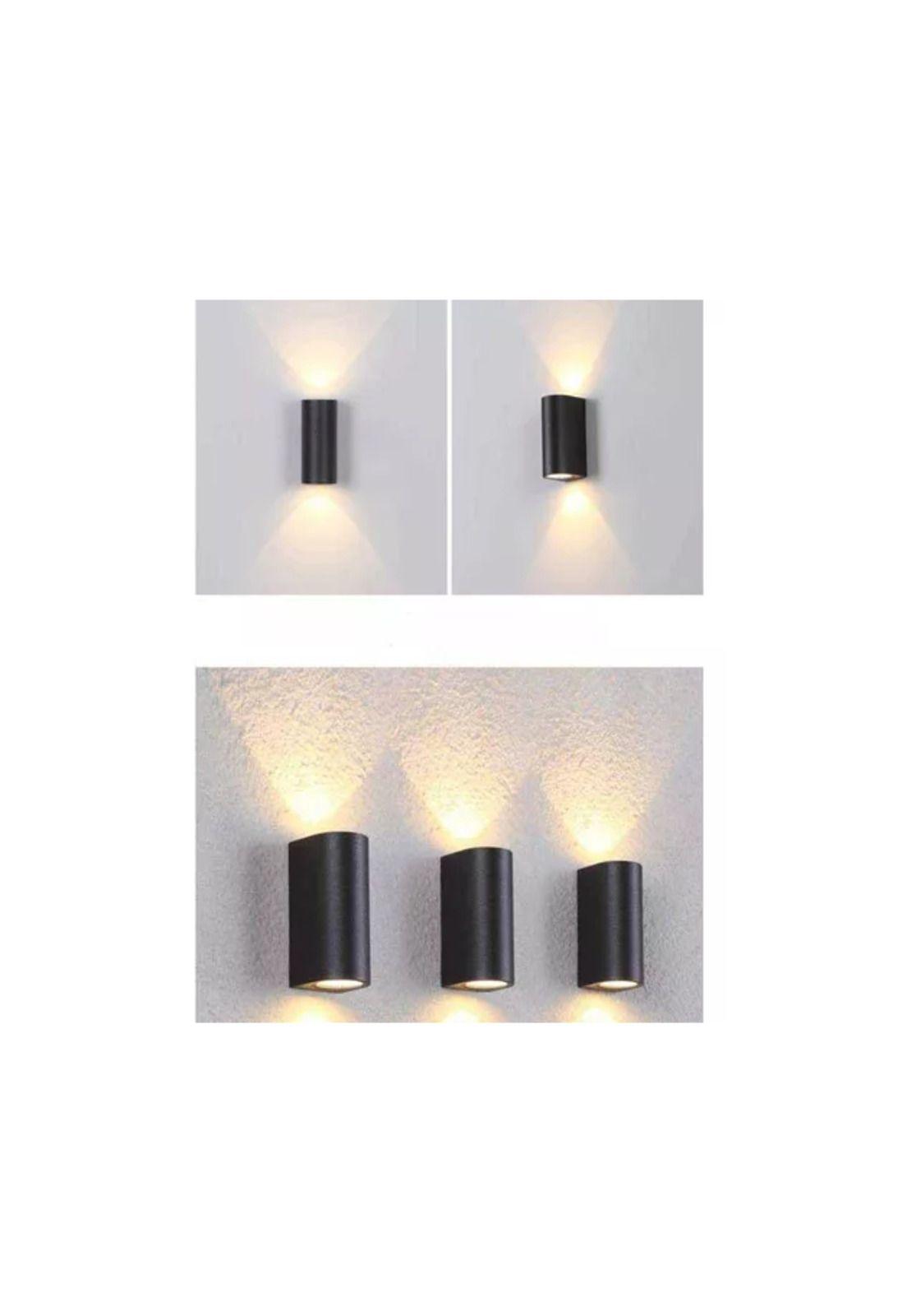 Lámpara aplique pared luz led fría interior y exterior-3