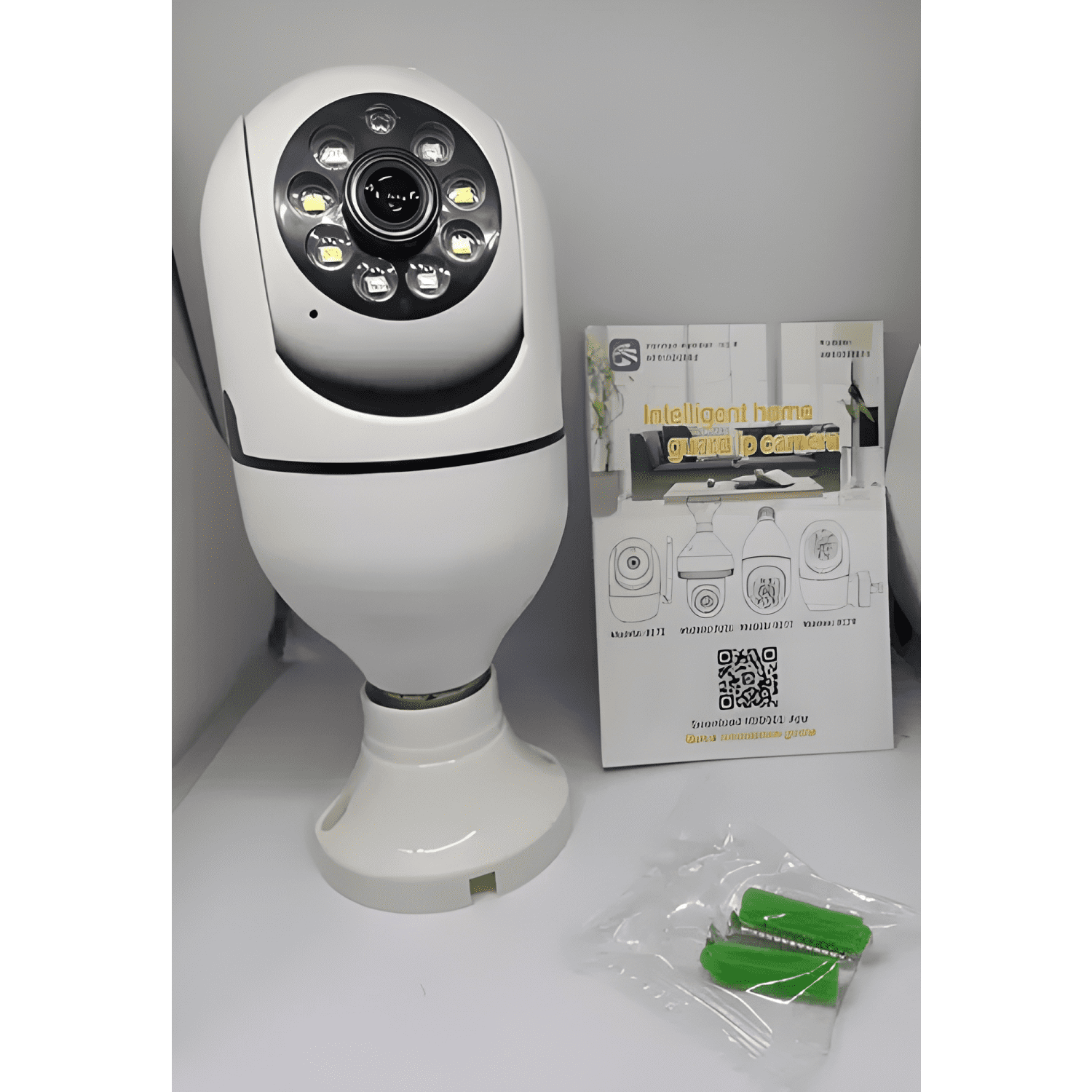 Camara Espia Ip Wifi Domo Seguimiento Inteligente Blanco-2
