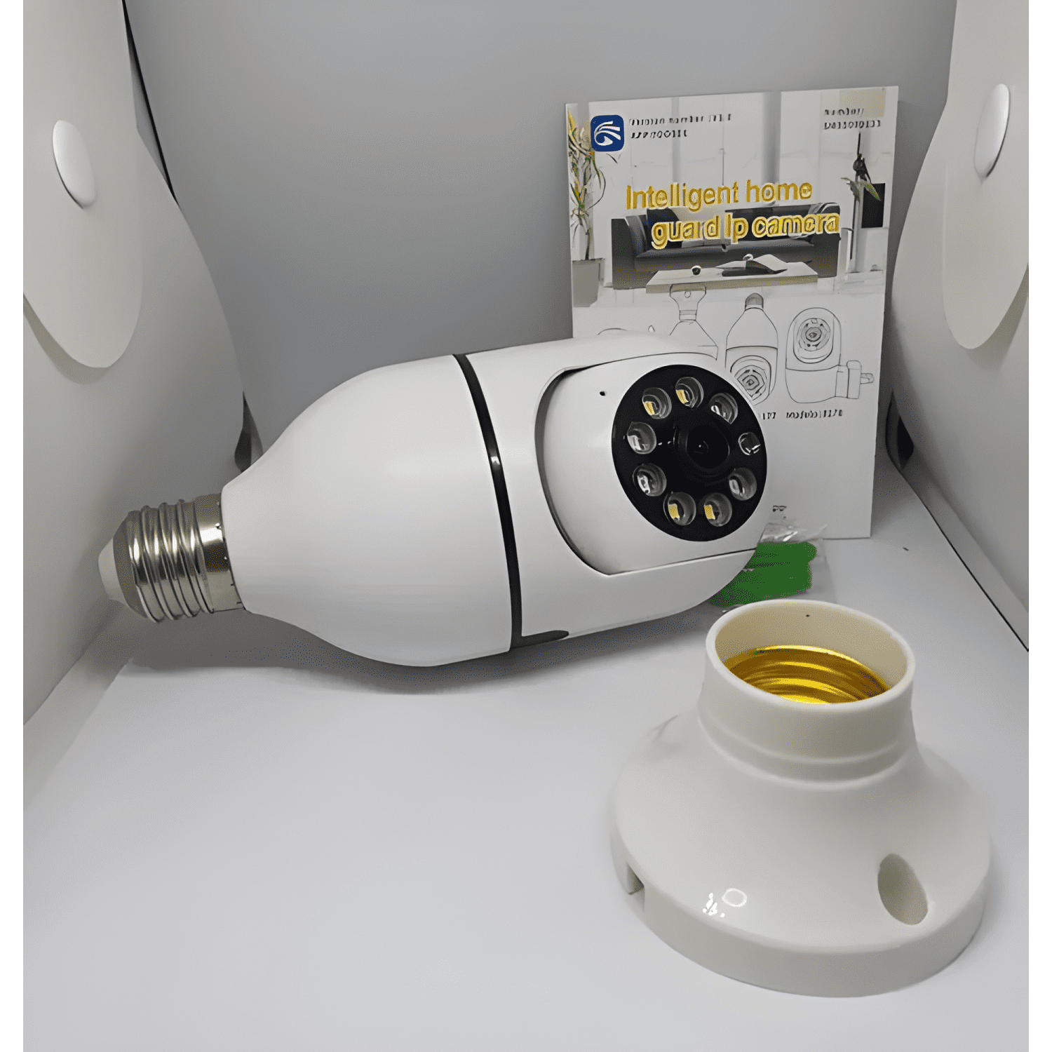 Camara Espia Ip Wifi Domo Seguimiento Inteligente Blanco-4