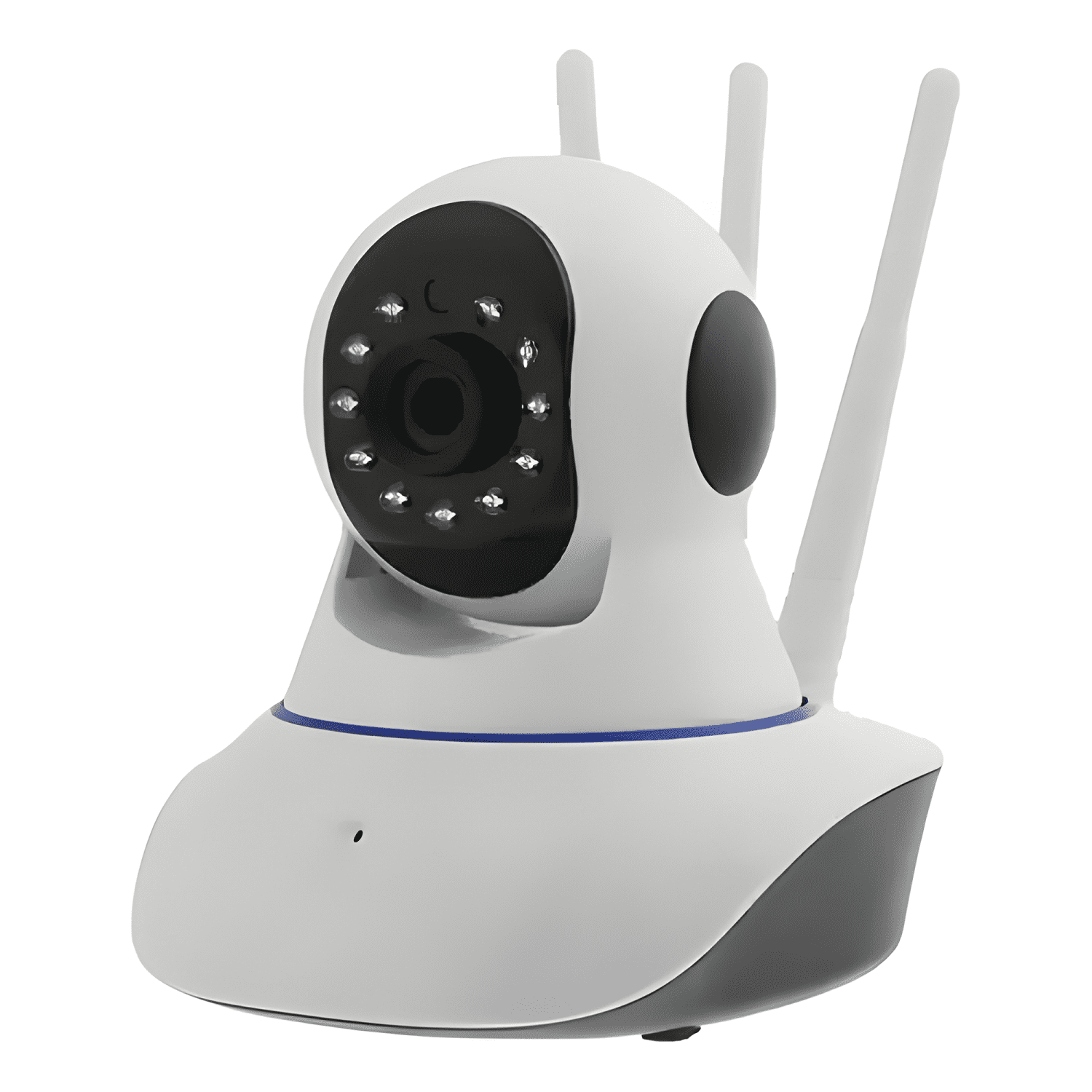 Camara Seguridad Wifi Ip360 Infrarrojo Sensor 3 Antena 1080p-4