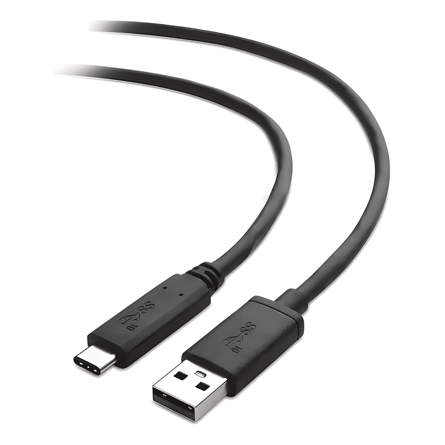 Cable cargador tipo c compatible s8 s9 s10 s20 s21 Negro-4