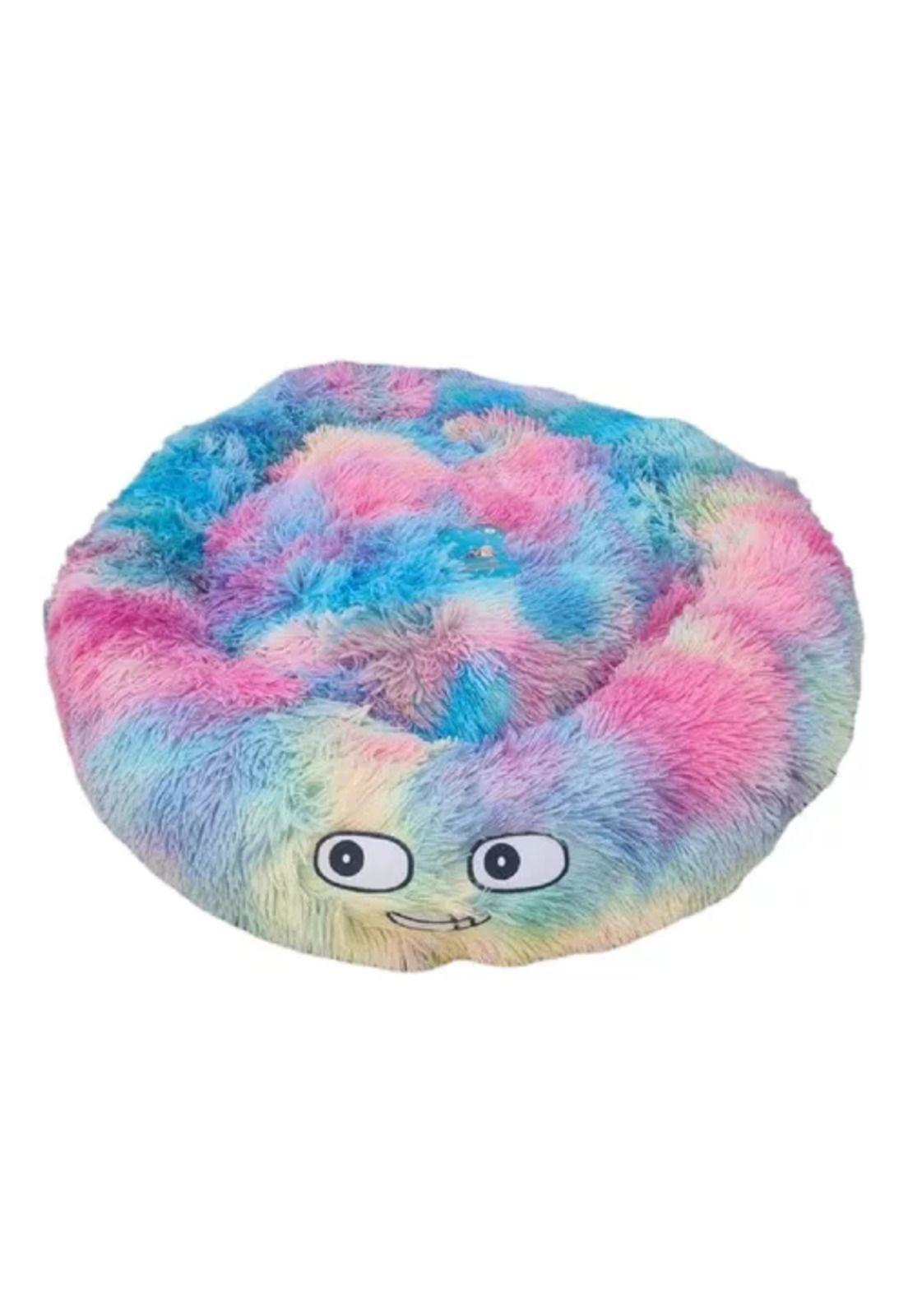 Cama cojín de felpa suave para perro y gato 70 cm-2