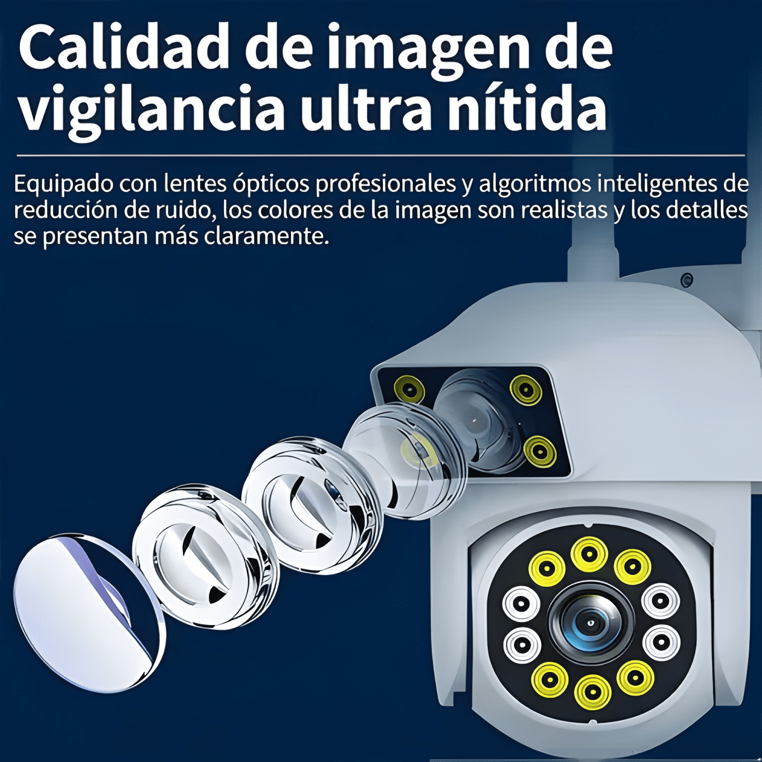 Cámara de Seguridad Wifi Exterior,cámara Vigilancia 360°-2