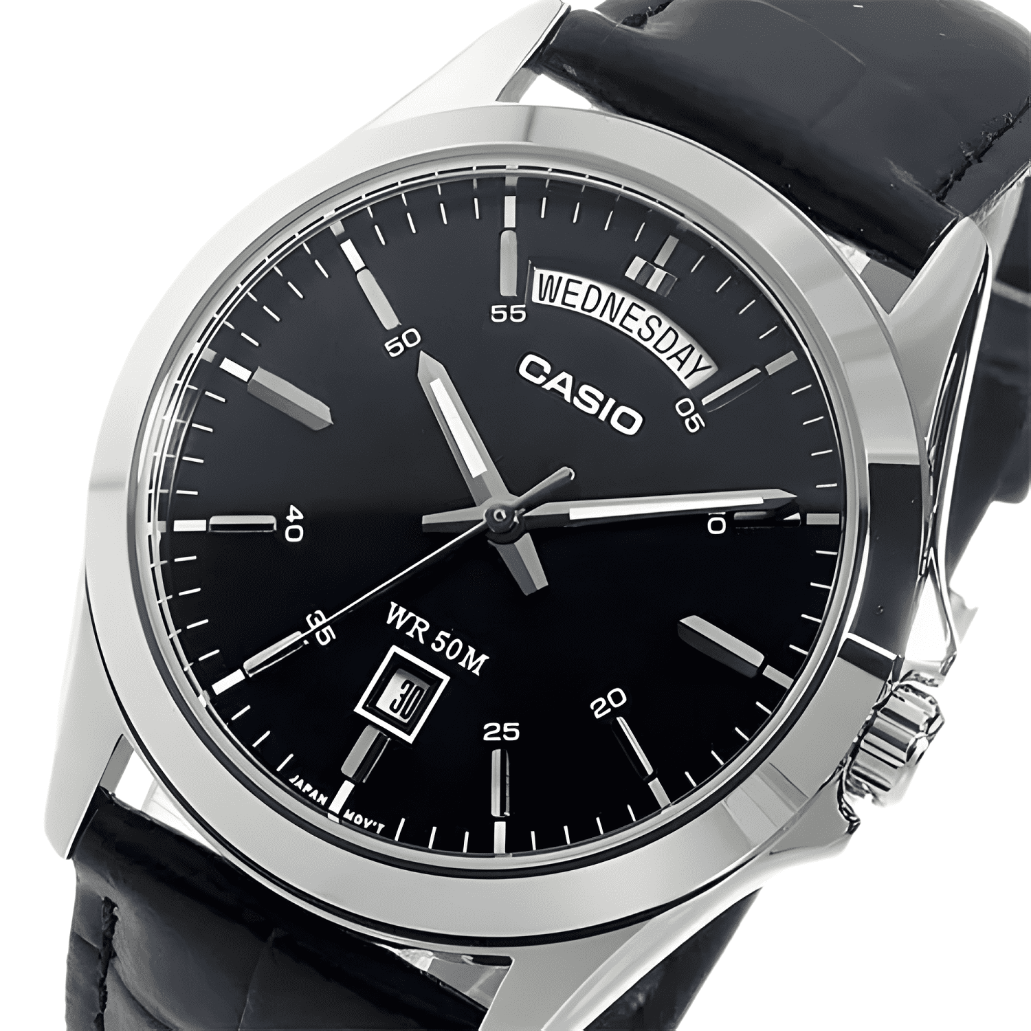 Reloj casio mtp_1370l_1av cuarzo hombre Negro-0