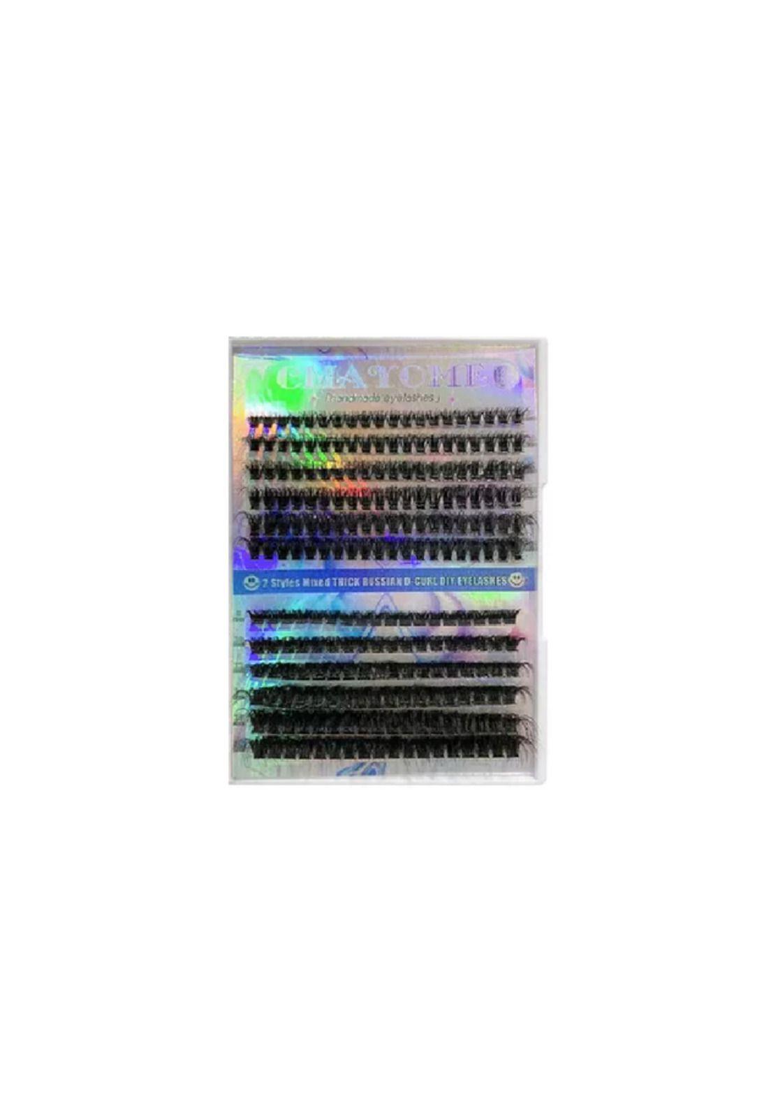 240 Racimos de Pestañas Extensiones Reutilizables Postizas-0