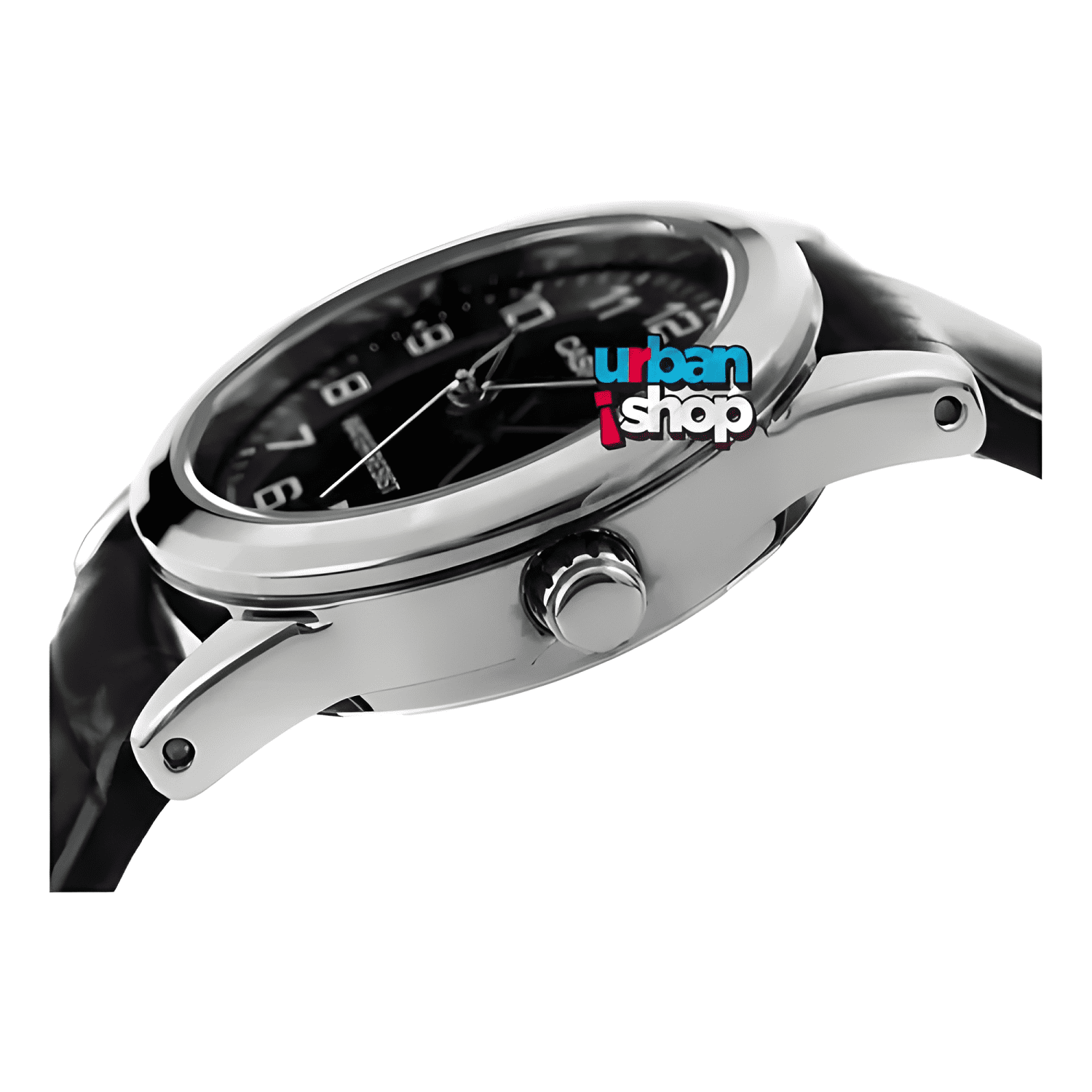 Reloj casio dama ltp-v001l-1b, caja de acero,correa de cuero-4