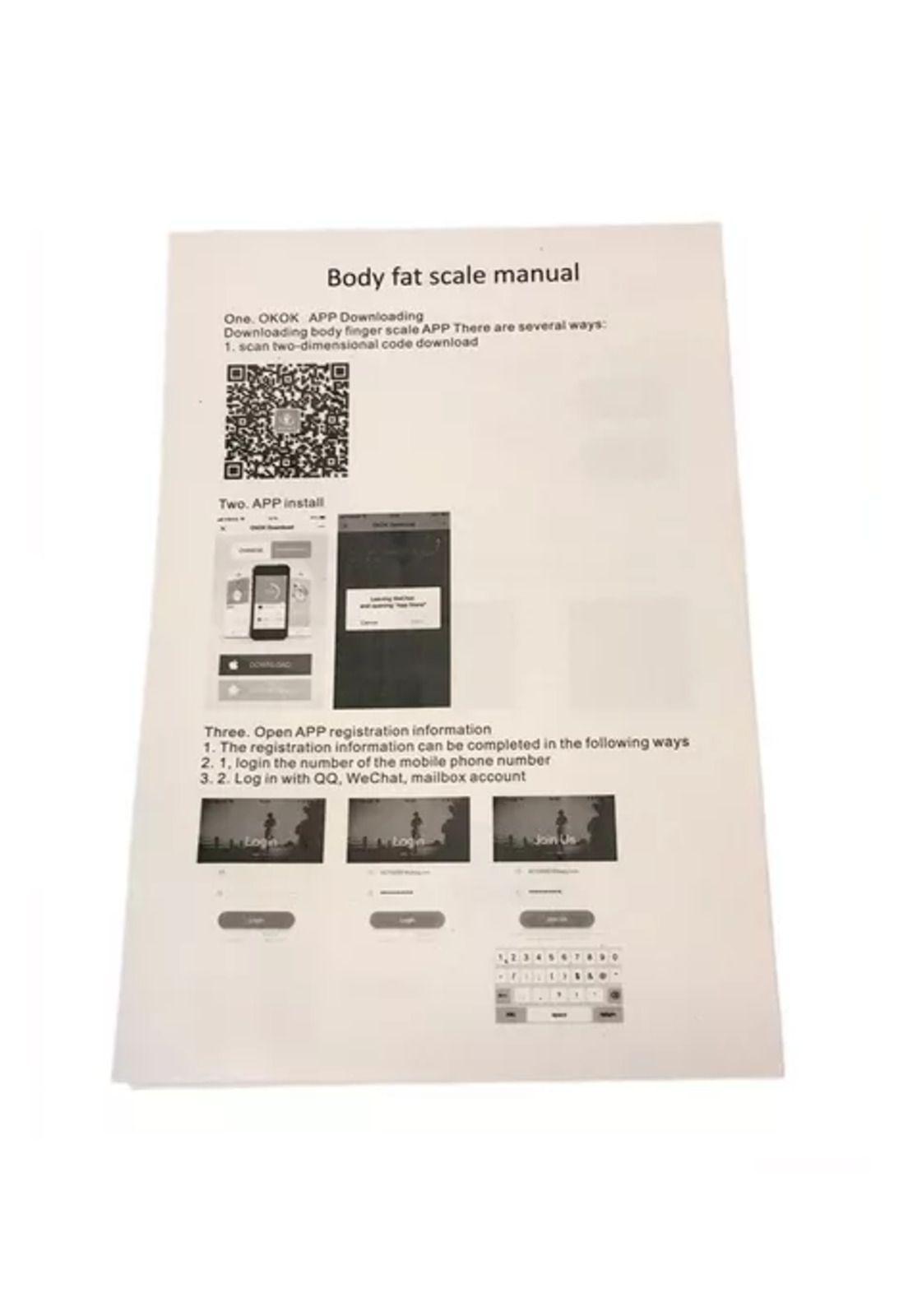 Balanza digital de baño hasta 180 kg bluetooth negra-5
