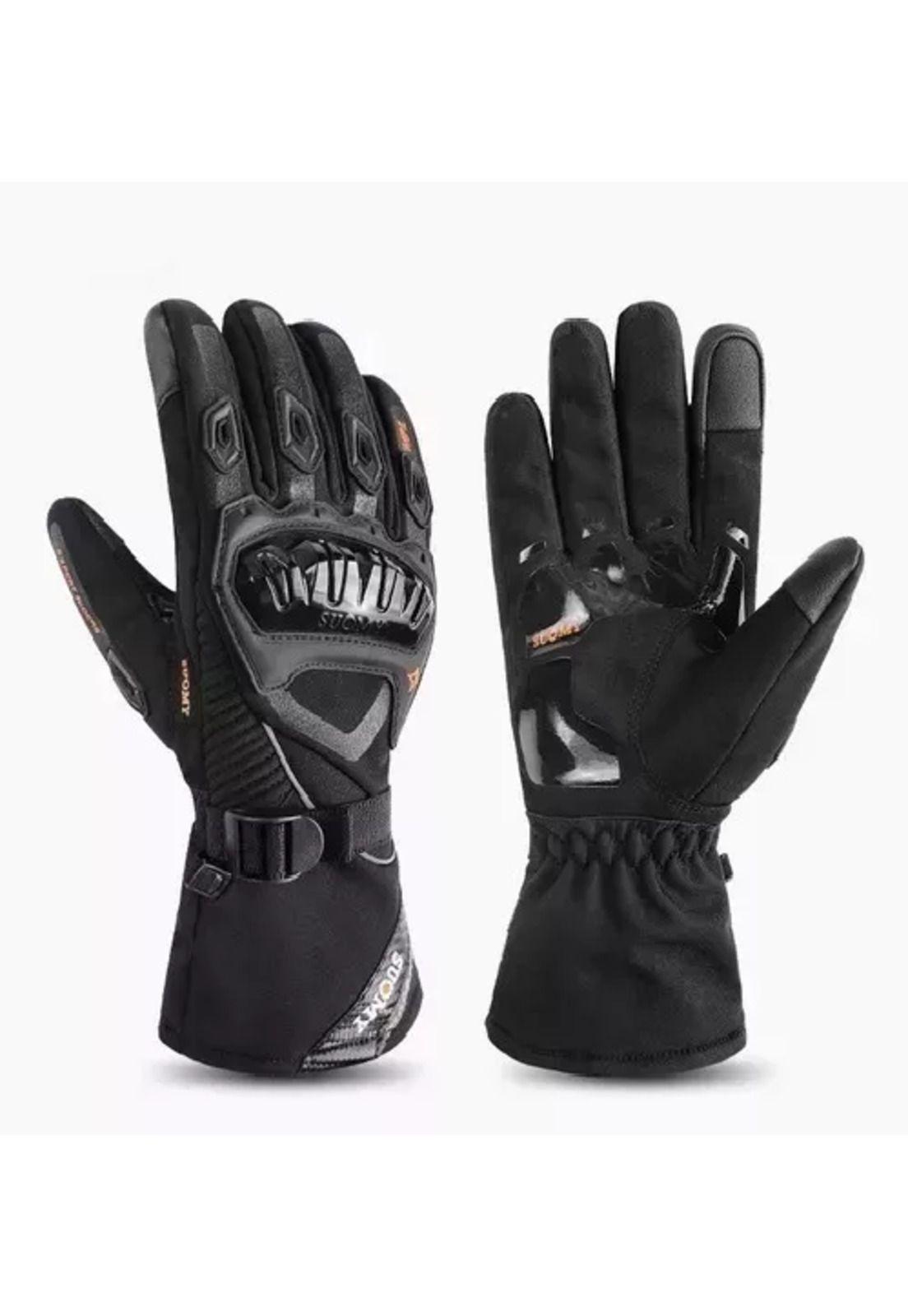 Guantes Suomy invierno impermeable para motociclista térmico, talla L-0