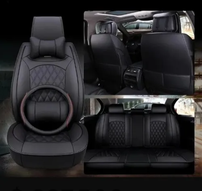 Forro de Lujo Cubre Asientos para Autos y Camionetas-1