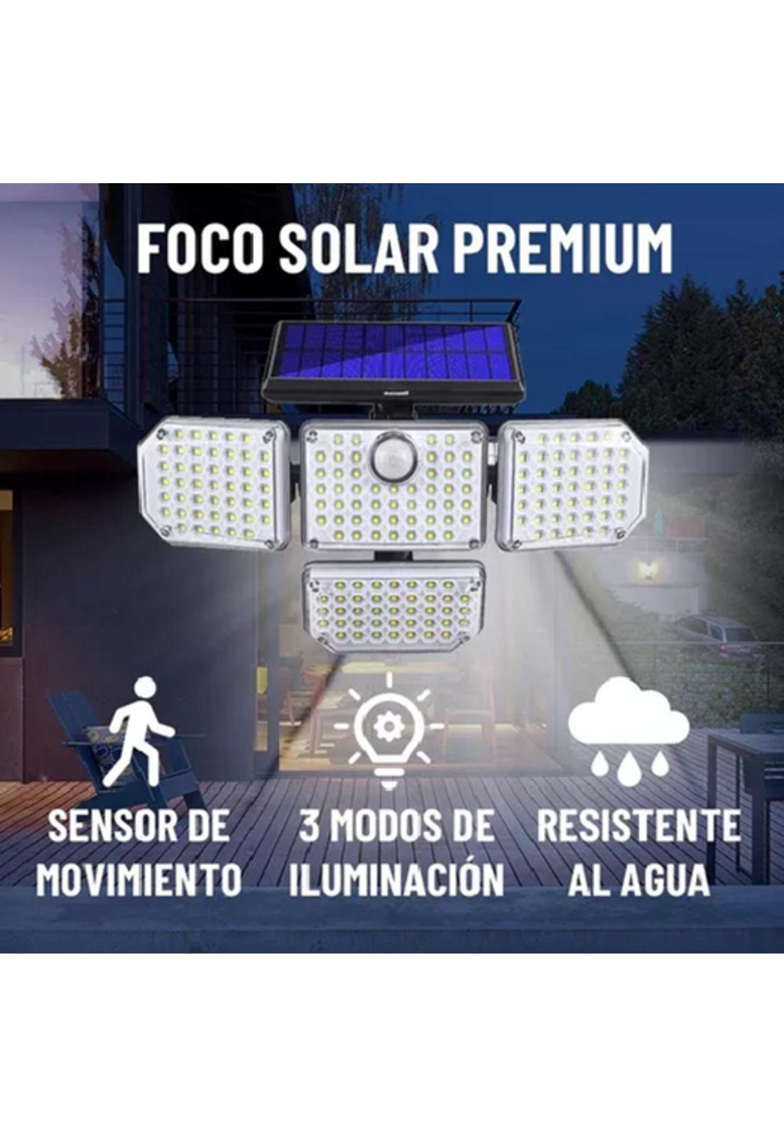 Foco led solar exterior Maxwell sensor movimiento 4 direcciones-2