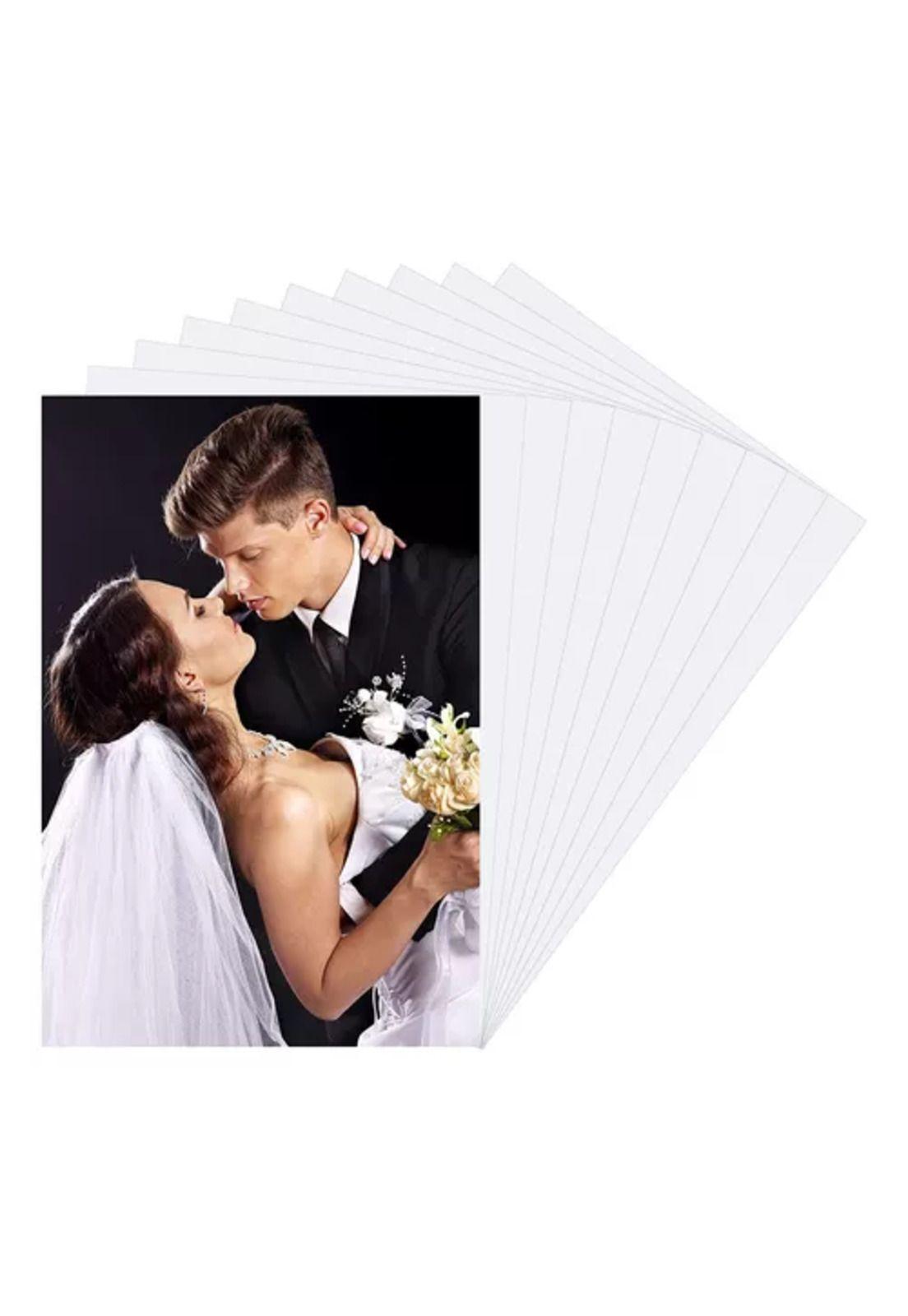 Pack de 10 placas metálicas sublimables, color blanco, 20x30 cm-2