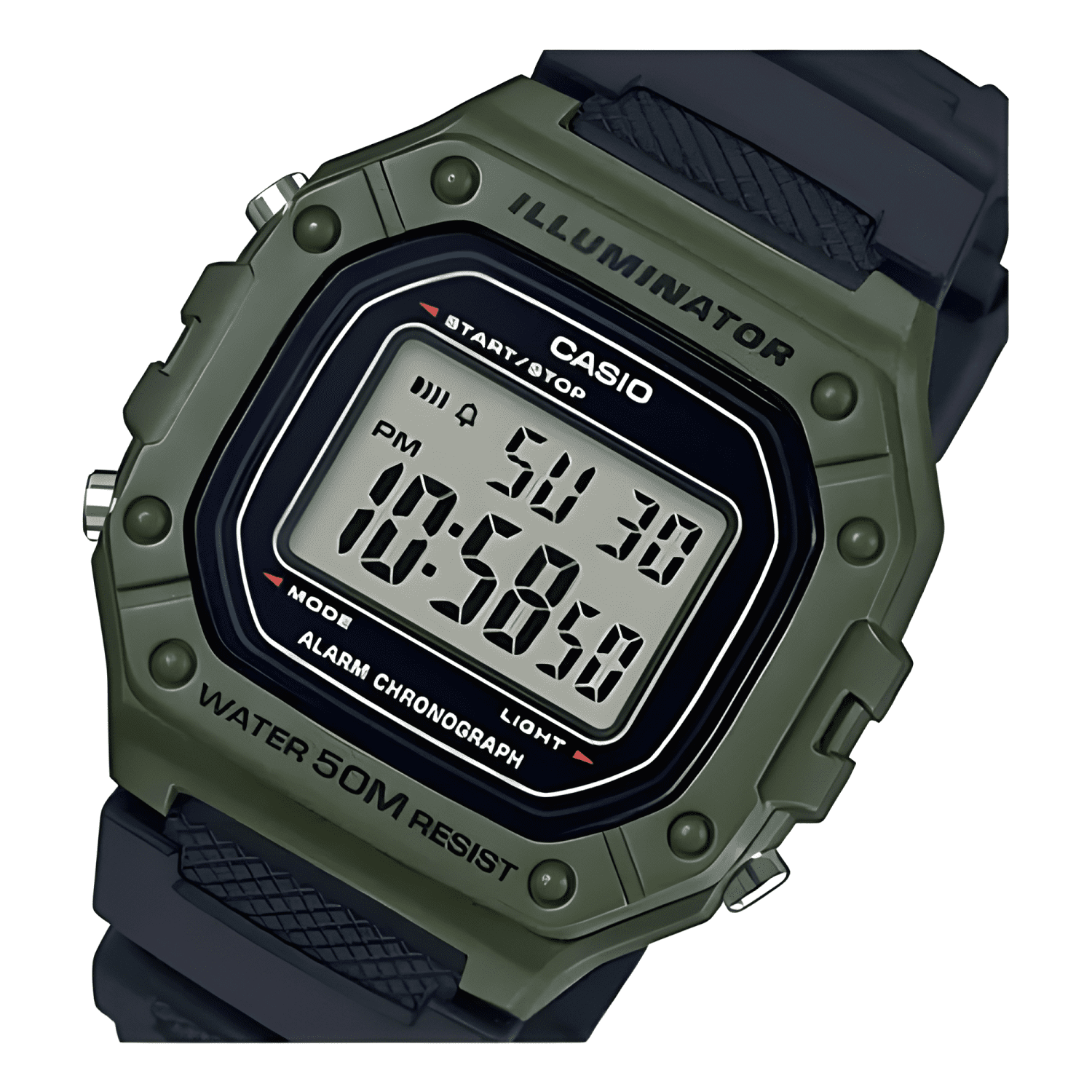 Reloj de pulsera casio youth w-218h-3a, digital, para #3-4