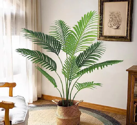 Tiras Planta Artificial Enredadera Palmera 11m Decoración-4