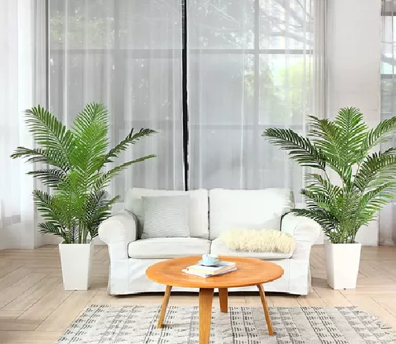 Tiras Planta Artificial Enredadera Palmera 11m Decoración-5