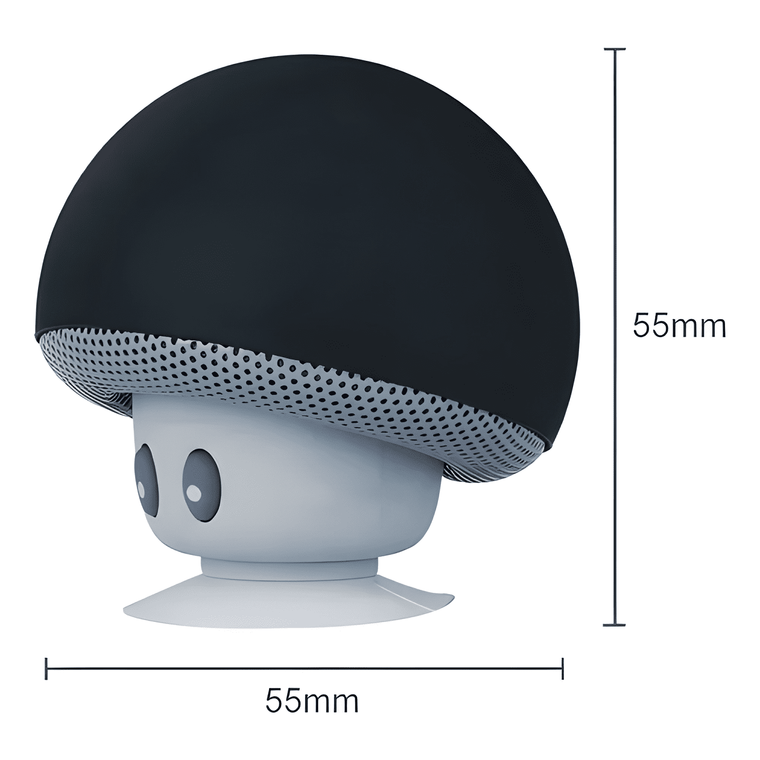 Mini parlante portátil inalámbrico bluetooth bocina Negro-4