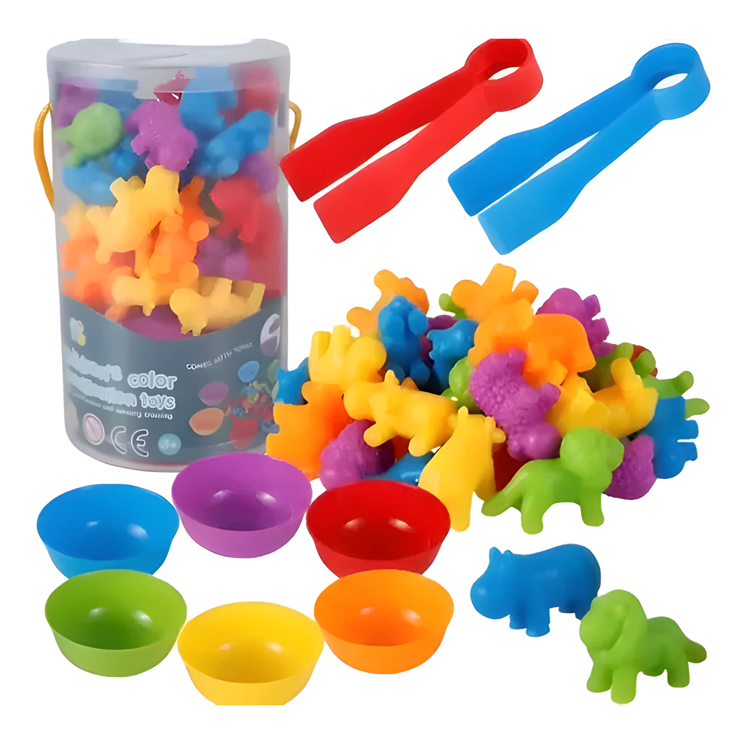 Juego didáctica clasificación montessori selección color #11-0
