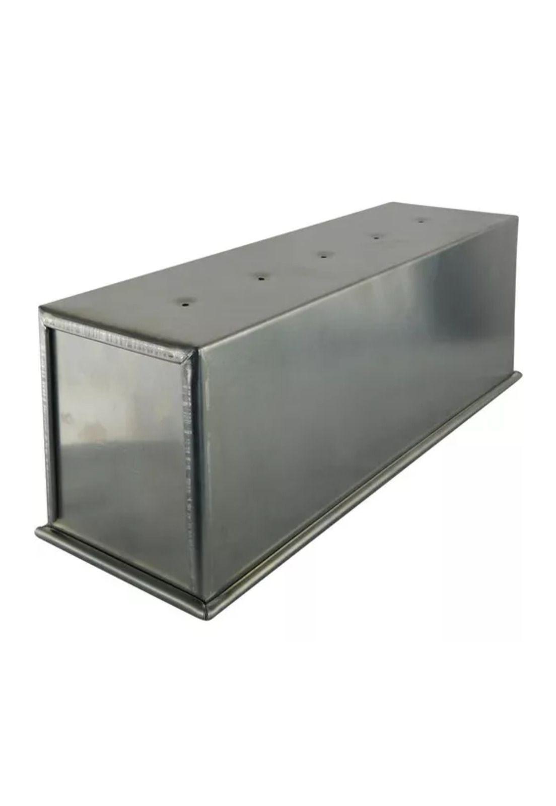Molde de Aluminio con Tapa para Queque o Pan Cukin Plateado-2