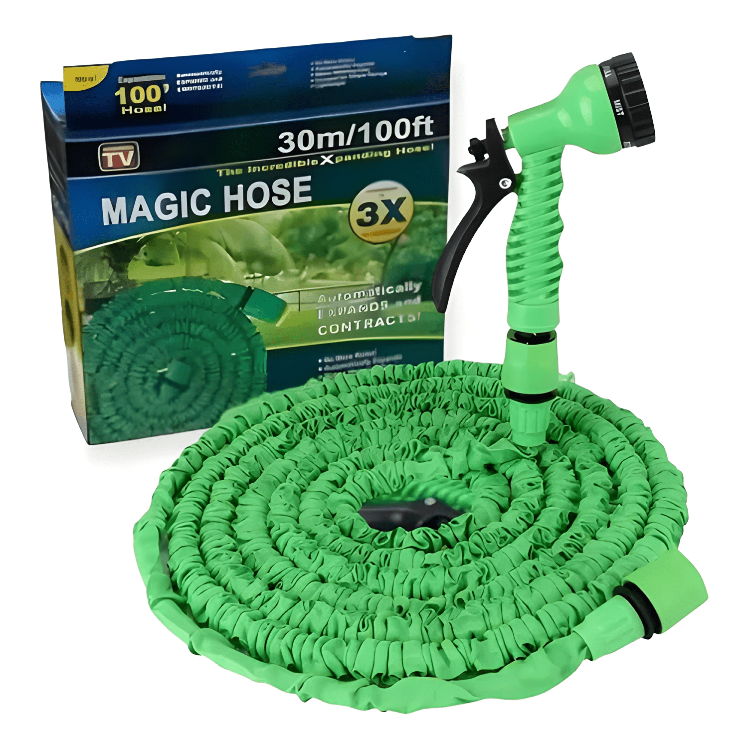 Magic hose manguera expandible retráctil 30m jardín 10mm-0