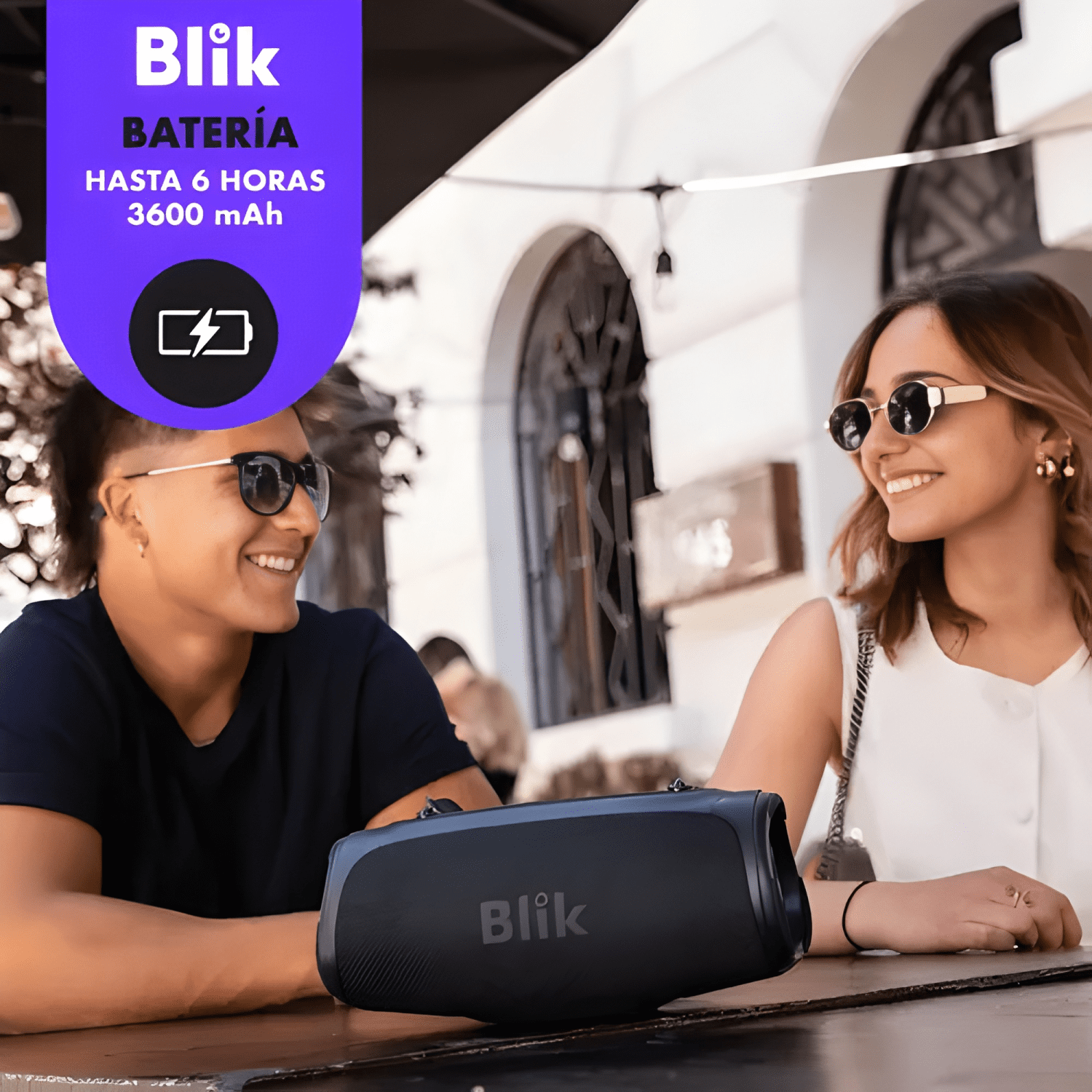 Parlante bluetooth portátil bass200 40w ipx7 Negro-3