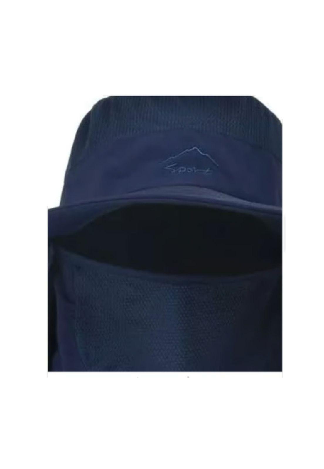 Sombrero Boonie Legionario Protección Solar Azul Marino-3