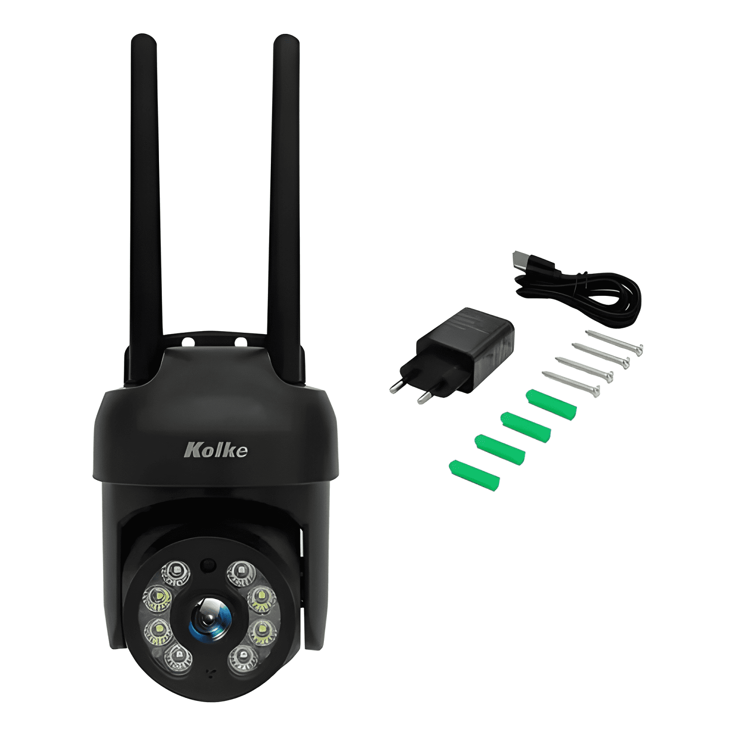 Cámara de Seguridad Kolke Ptz 3mp Visión Nocturna a Color-0