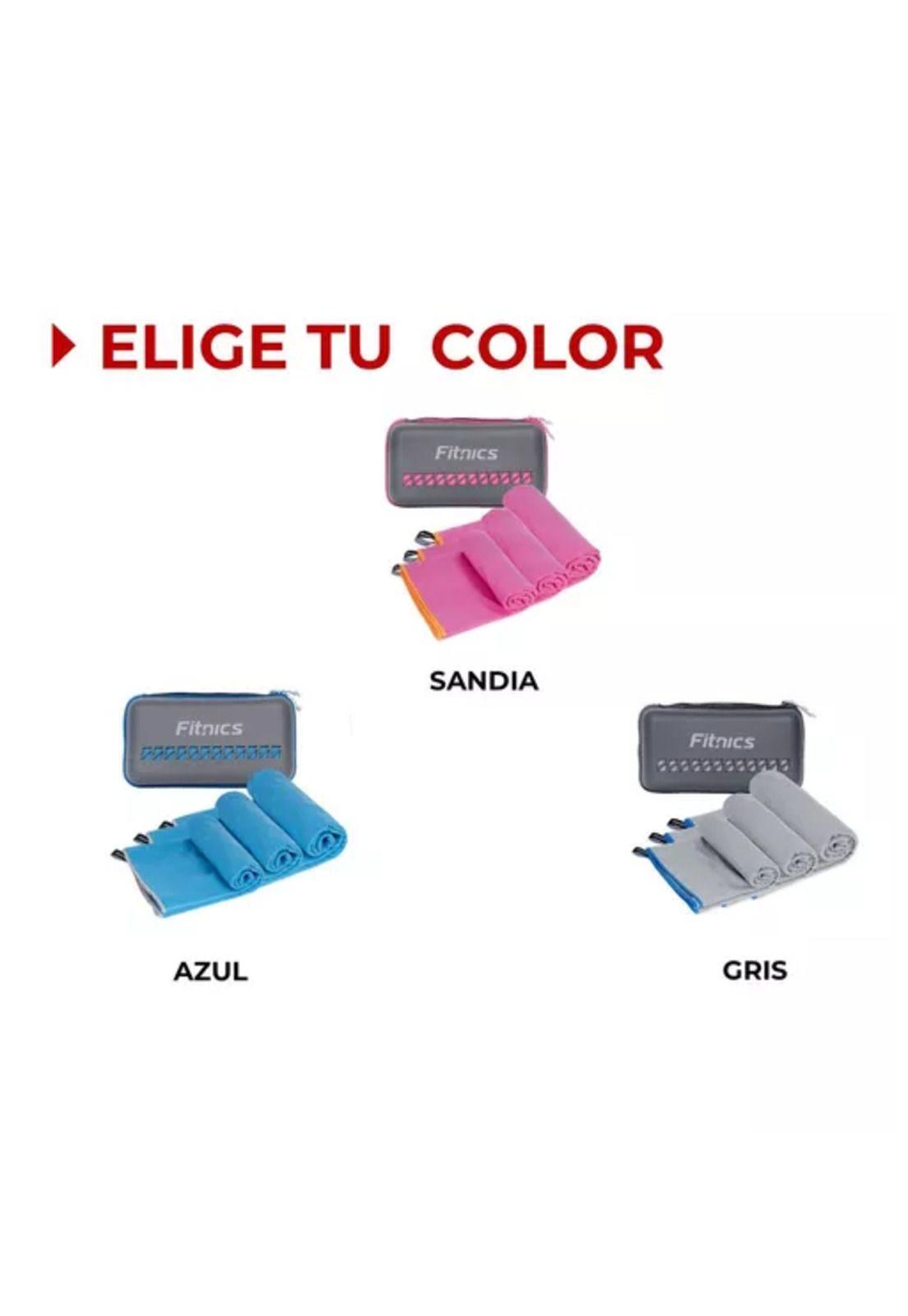 Toalla microfibra fitnics secado rapido estuche viaje color-6