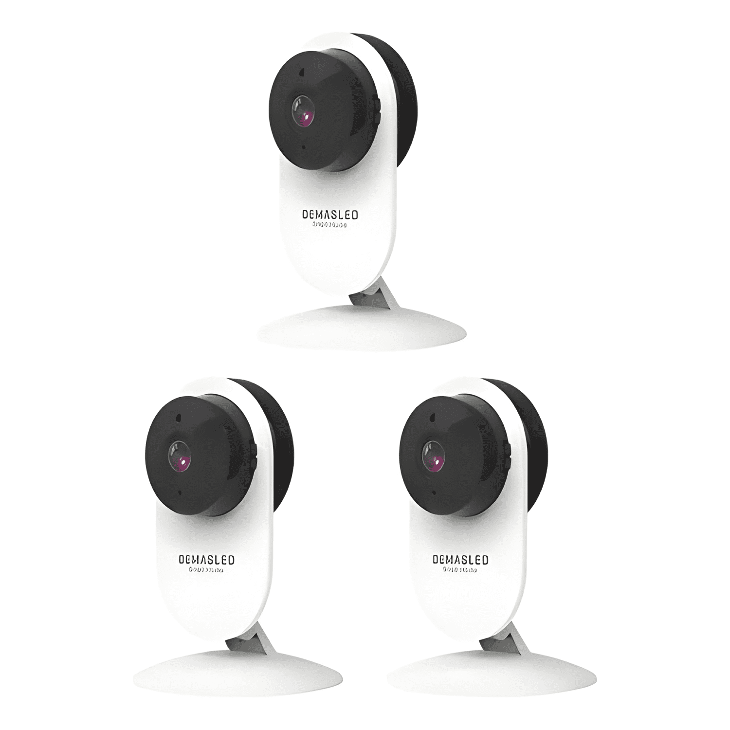 Pack 3 Cámaras de Seguridad Hd Wifi Google Home Alexa Tuya-0