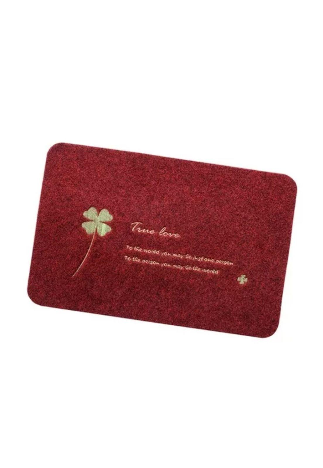 Alfombra Limpiapiés 40x60 cm Roja-0