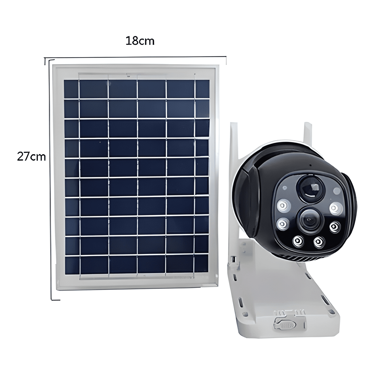 Cámara Solar Hd para Exteriores Ip Inalámbrica 360, Solar Ai-3