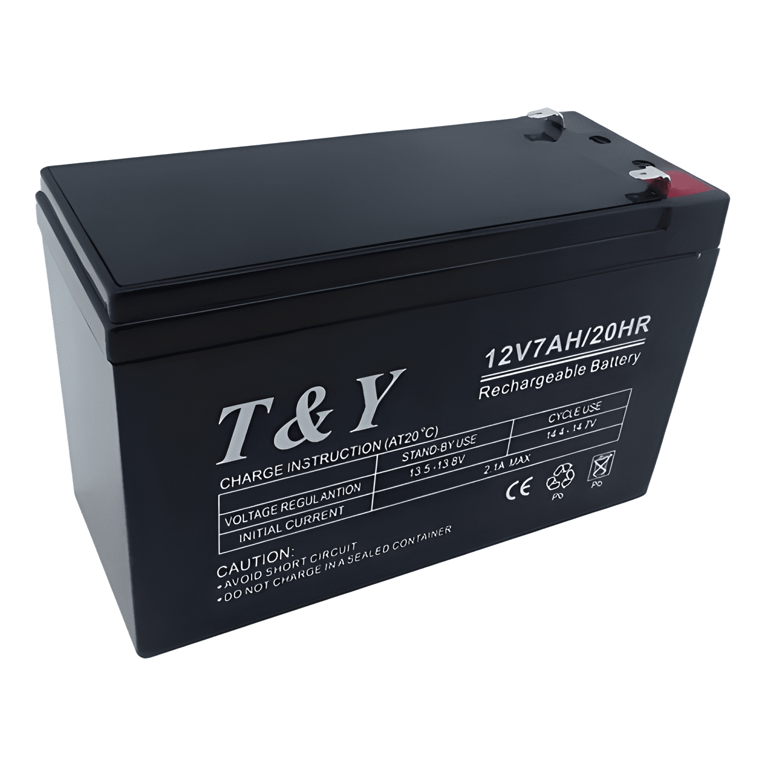 Bateria de 12 volt 7 amperes t&y-0