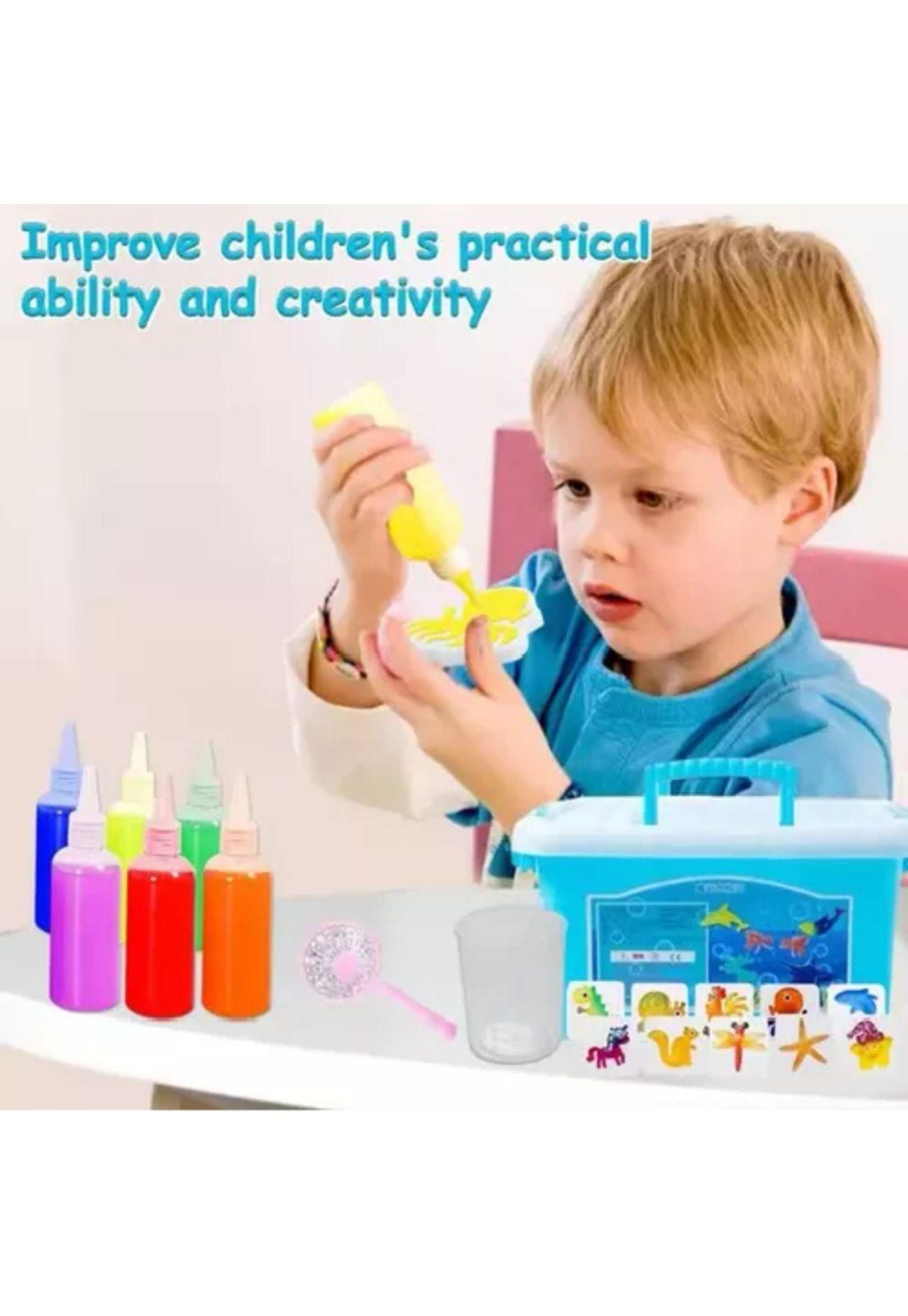 Kit de elfo de agua mágico, niños, sensorial, 9 colores, 60 ml-2