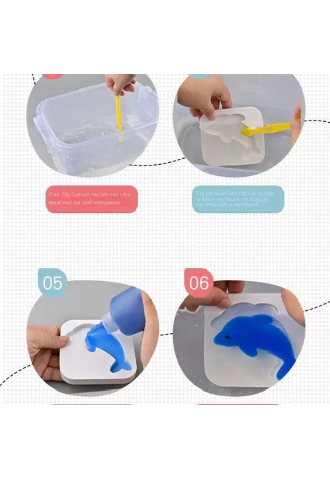 Kit de elfo de agua mágico, niños, sensorial, 9 colores, 60 ml-4