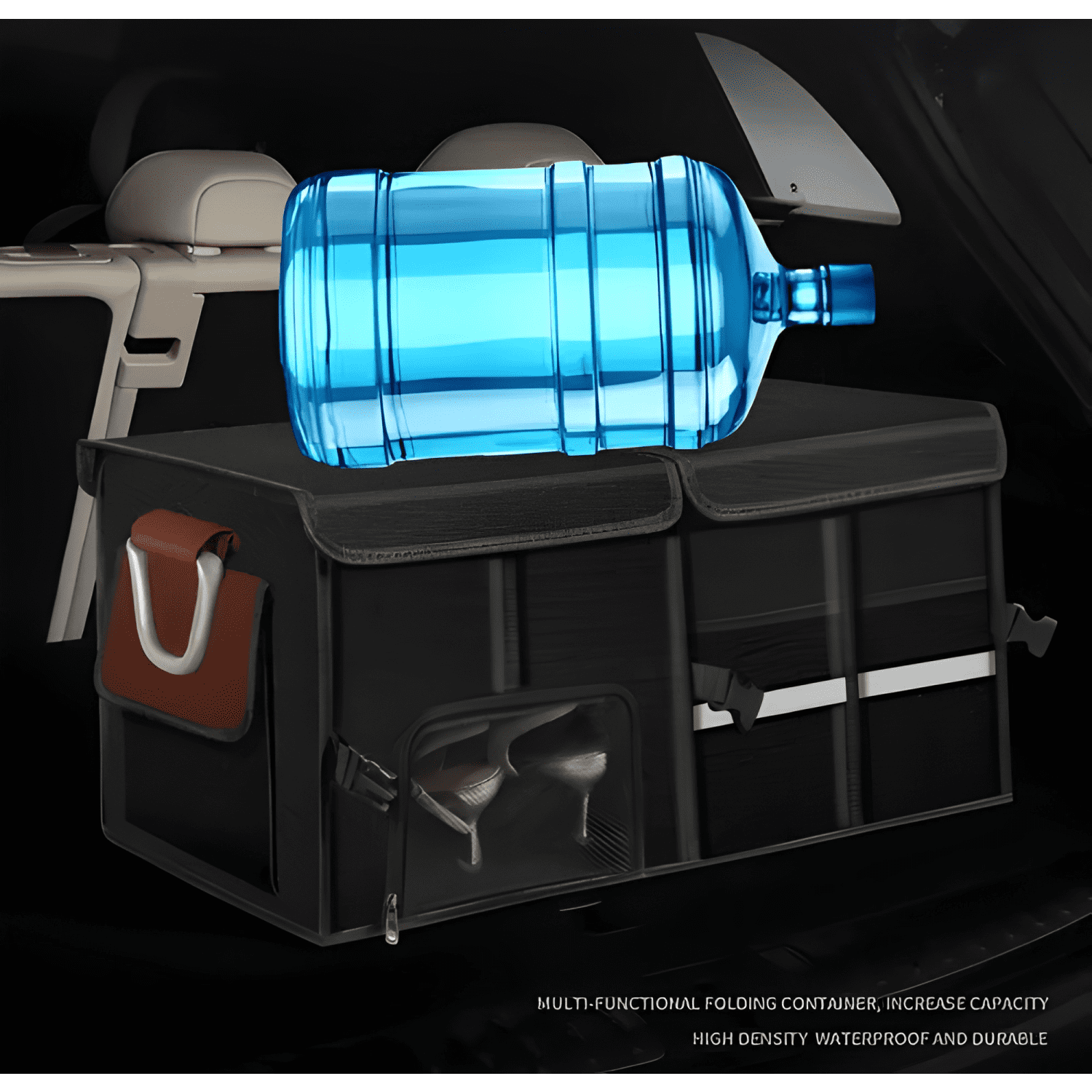 Organizador Auto Caja Bolso Plegable Maletero Vehiculos #658-4