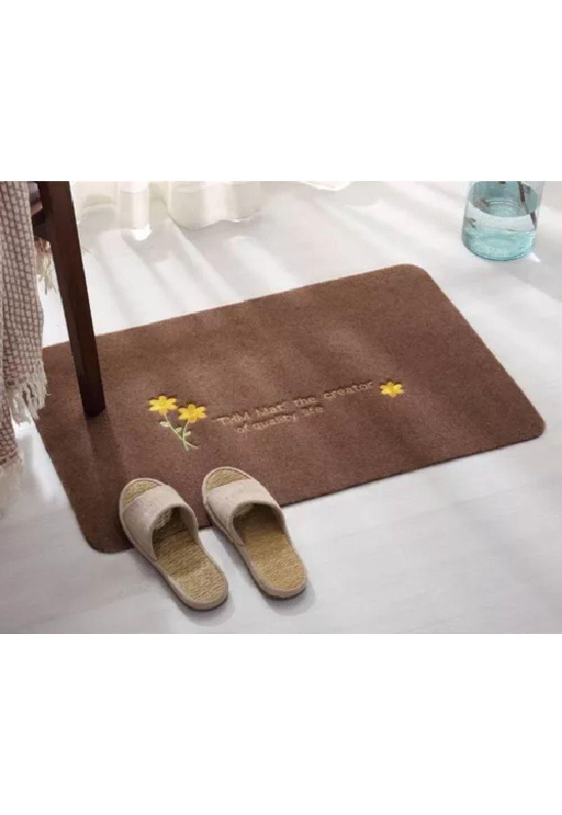 Alfombra Limpiapiés 40x60 cm Café-1