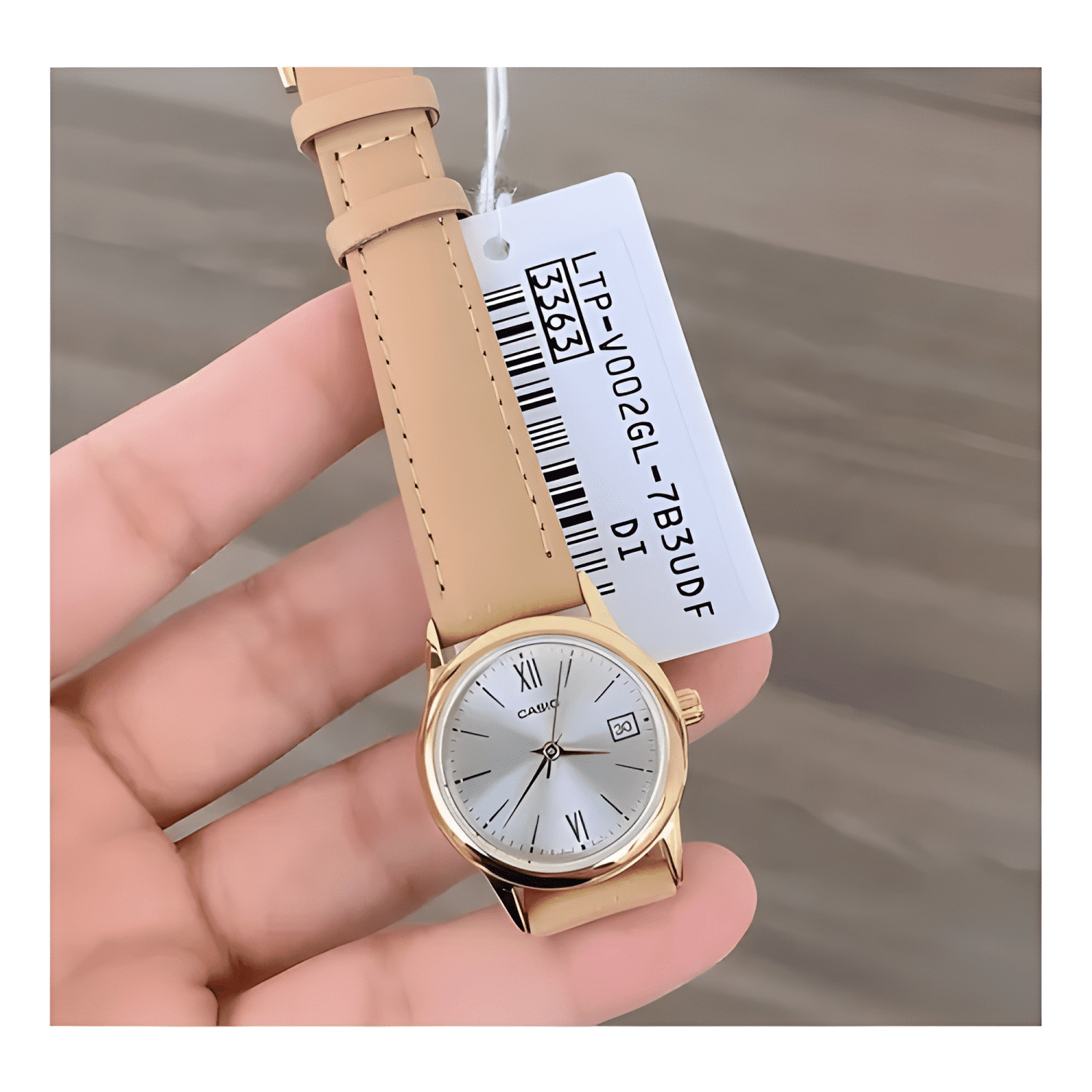 Reloj casio ltp-v002gl-7b3udf mujer Rosa-2