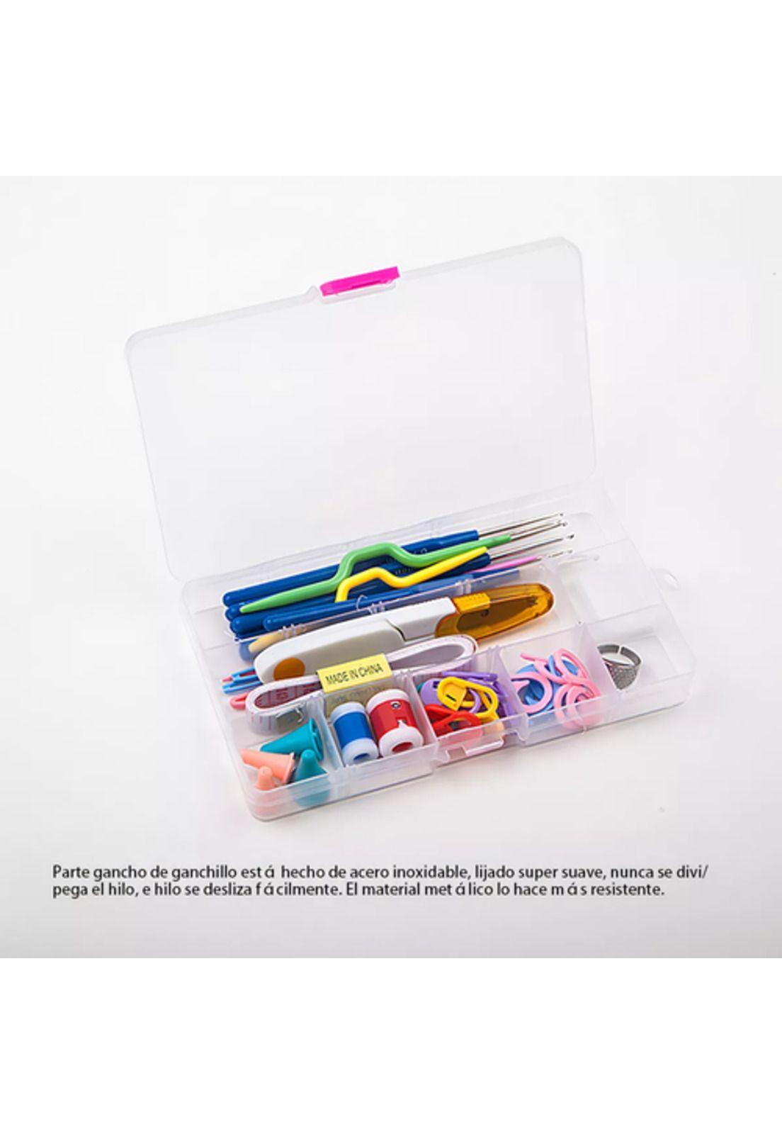 Kit de Ganchos Ergonómicos y Accesorios para Tejer a Crochet-2