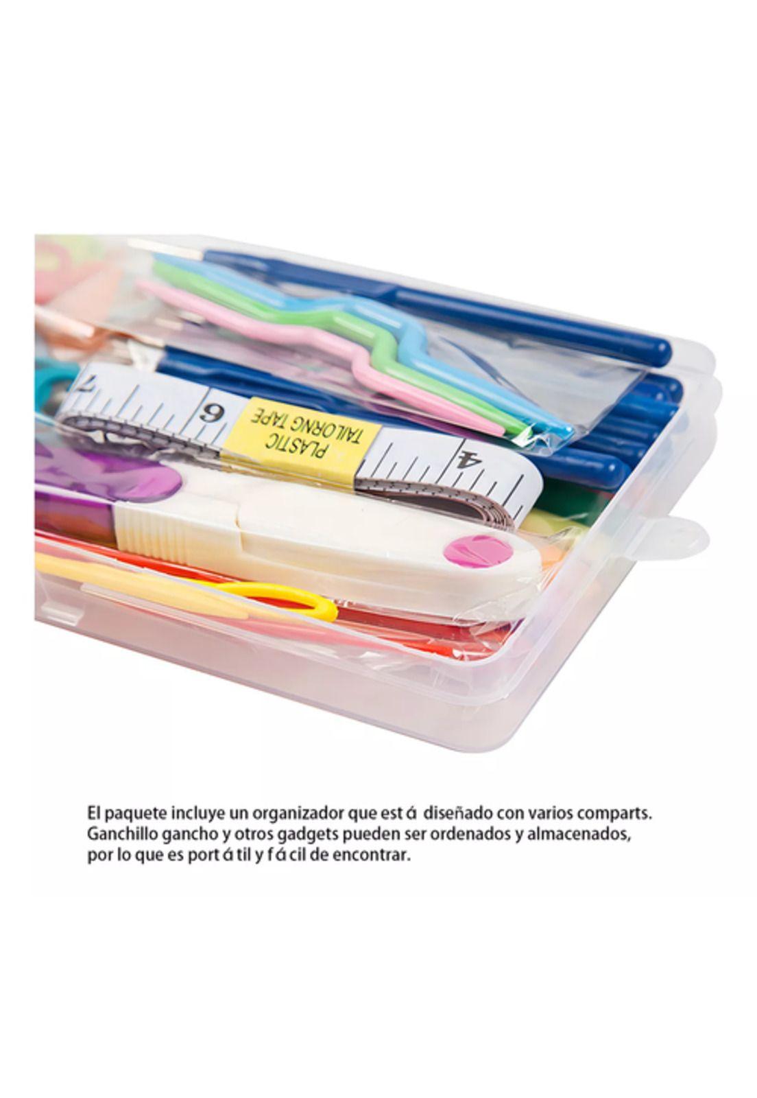 Kit de Ganchos Ergonómicos y Accesorios para Tejer a Crochet-4