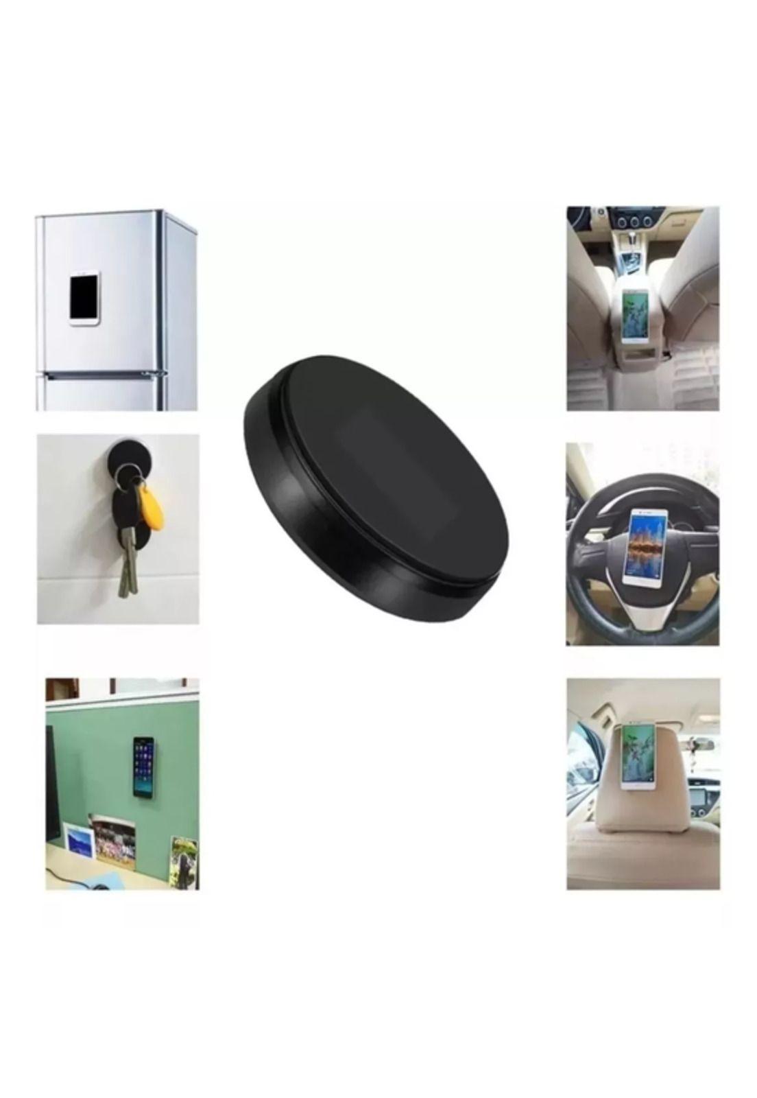 Soporte Mini Magnético para Celular en Automóvil Vidvie Negro-2