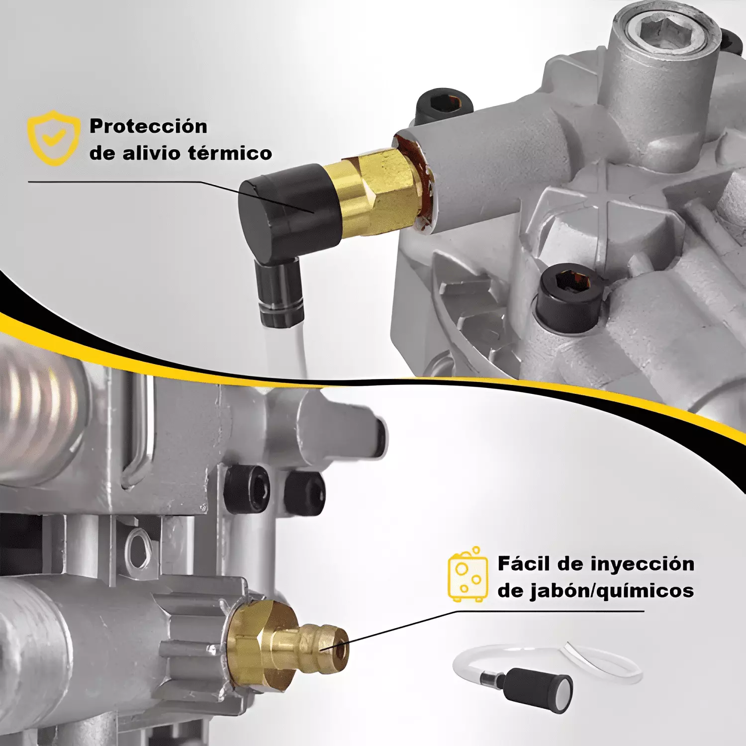 Bomba Para Hidrolavadora Gasoli 3200psi Eje 3/4'' #11-3