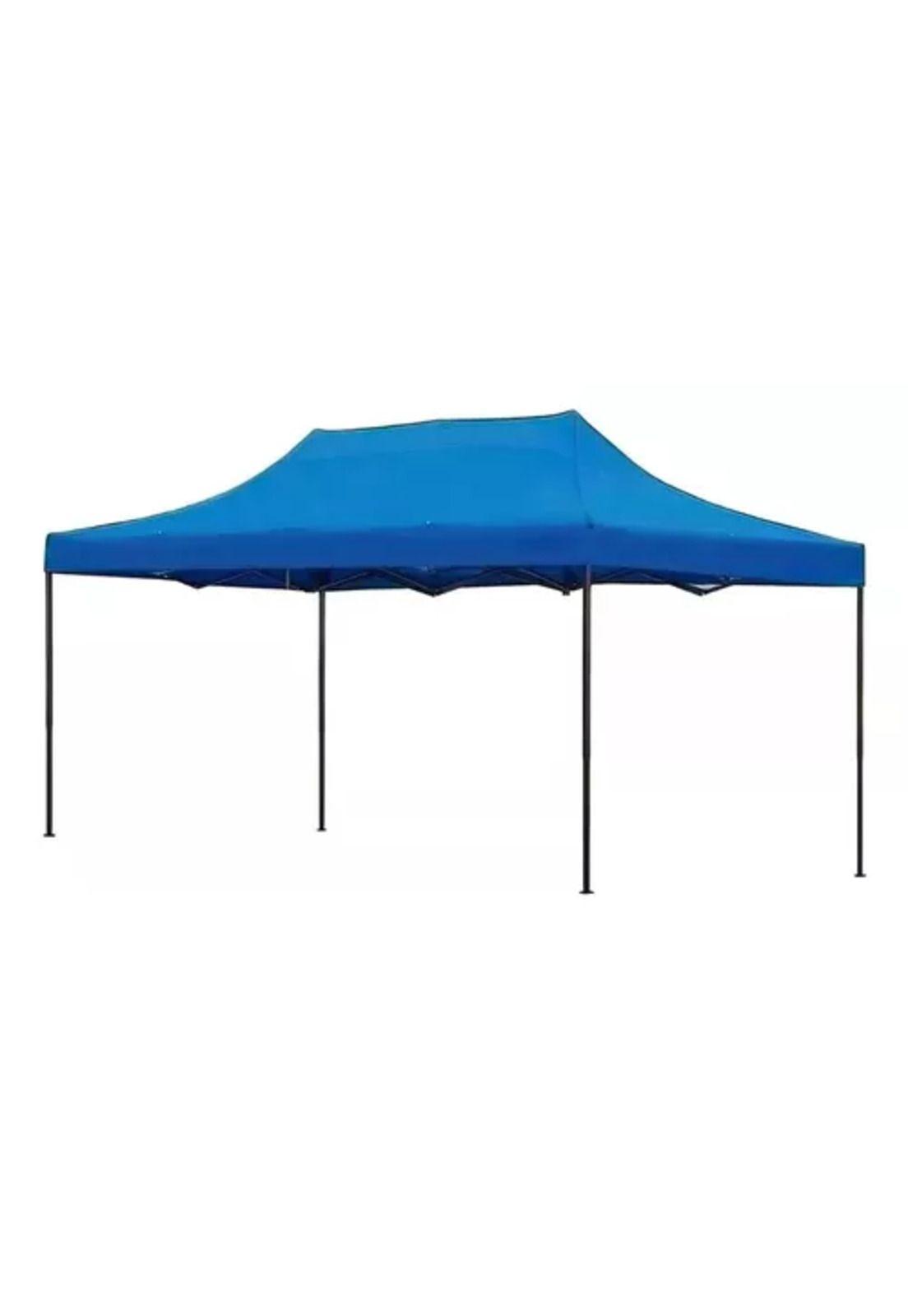 Carpa de repuesto, filtro UV, toldo plegable, araña, 3x4.5 m, color azul-3