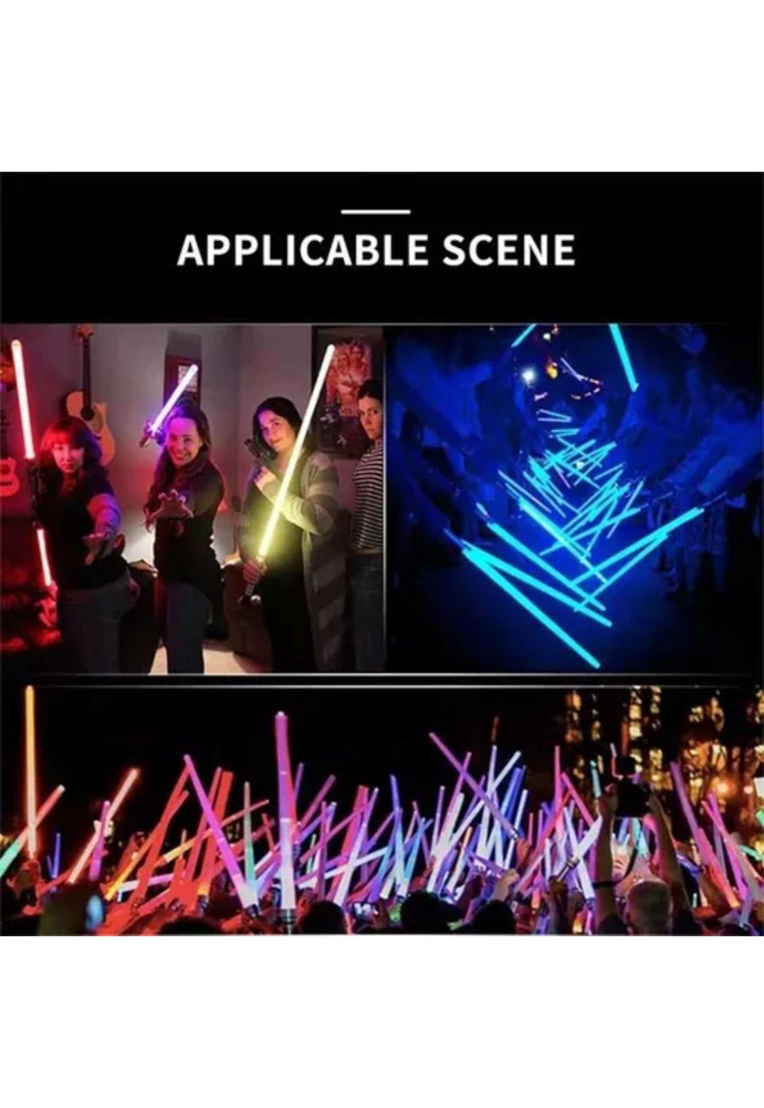 Juguete espada láser retráctil Jedi de Star Wars con luz RGB-2