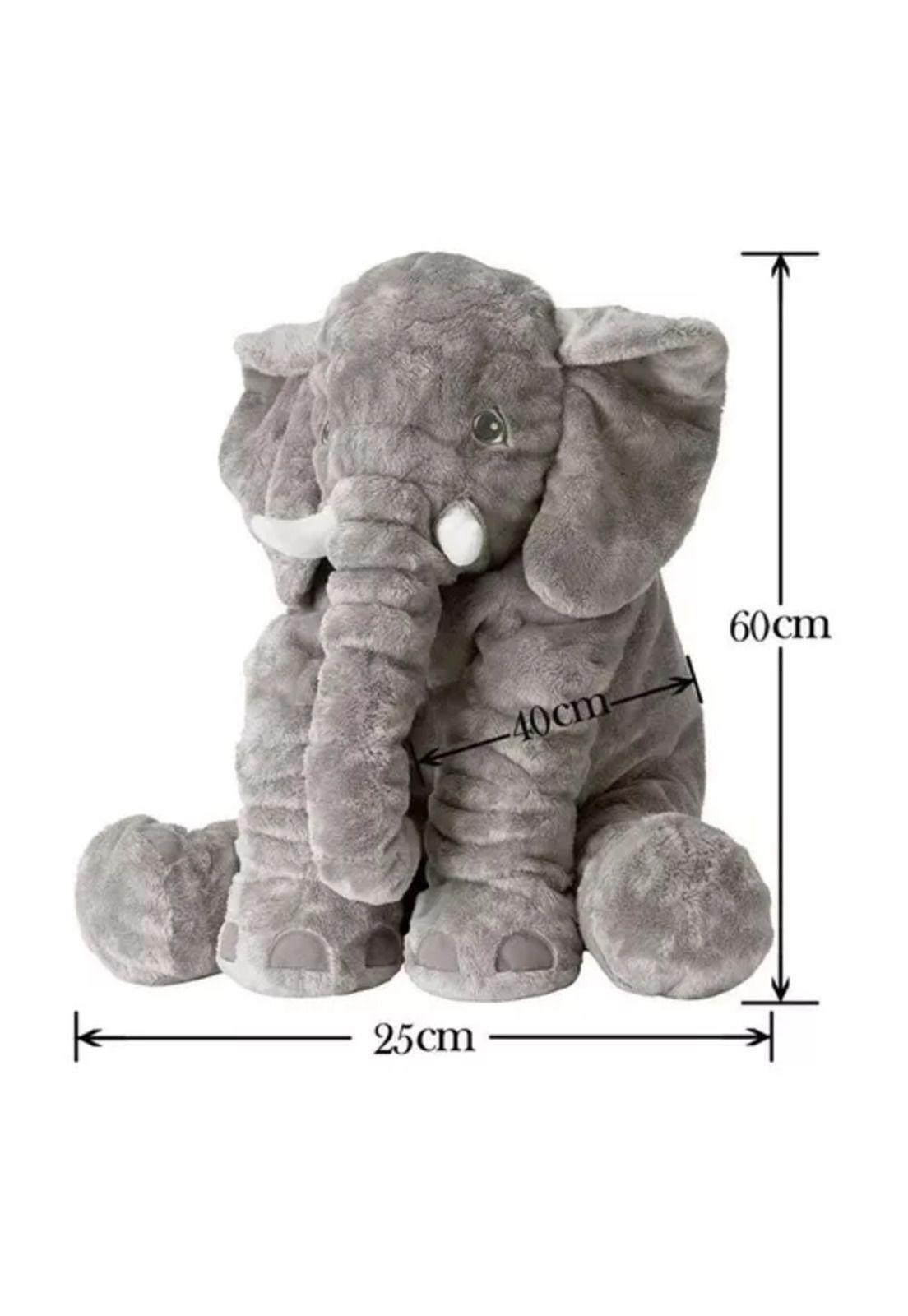 Elefante de apego de peluche para bebés y niños-2