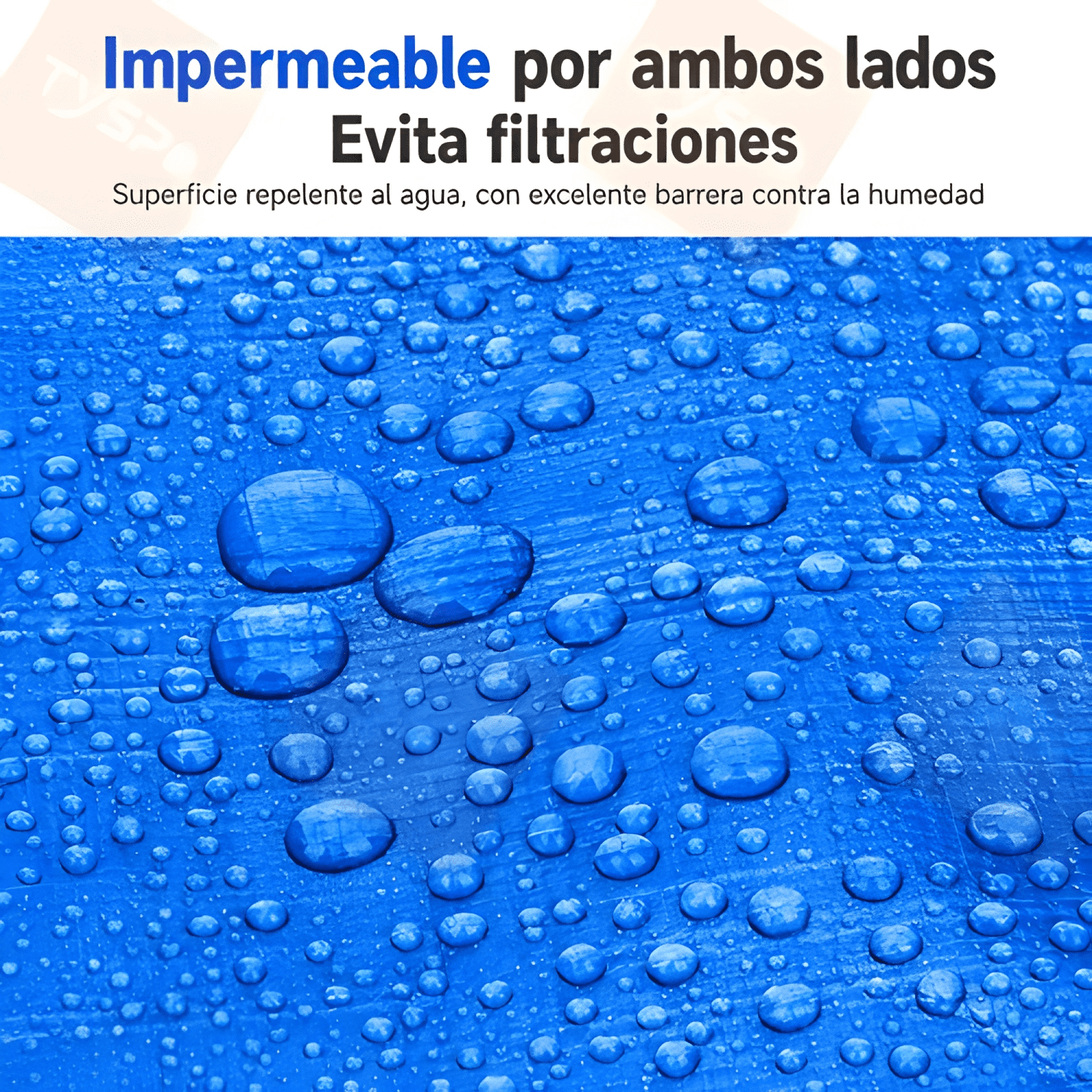 Lona multiuso impermeable con ojetillos #9-1
